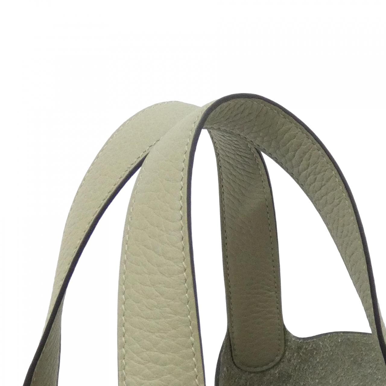 HERMES HERMÈS Picotin 056289CK Bag Clemence Clemence Leather - Thumbnail 4