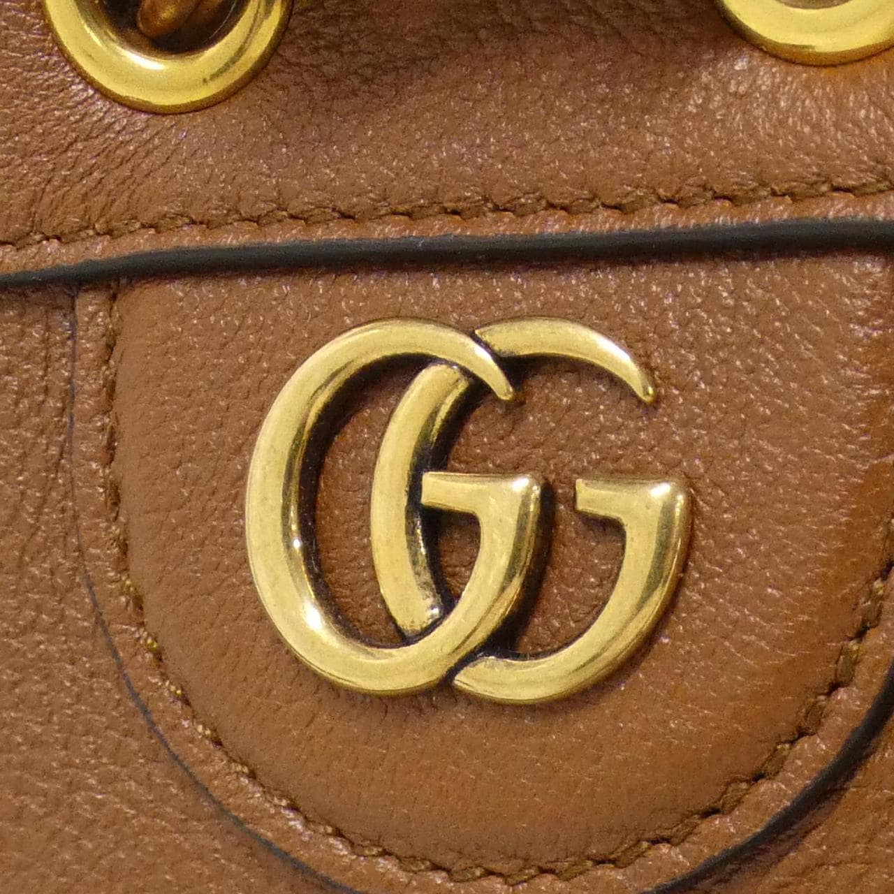 GUCCI 724667 UAAAY Bag Leather 黑色 皮革 中古品A - 縮圖 5