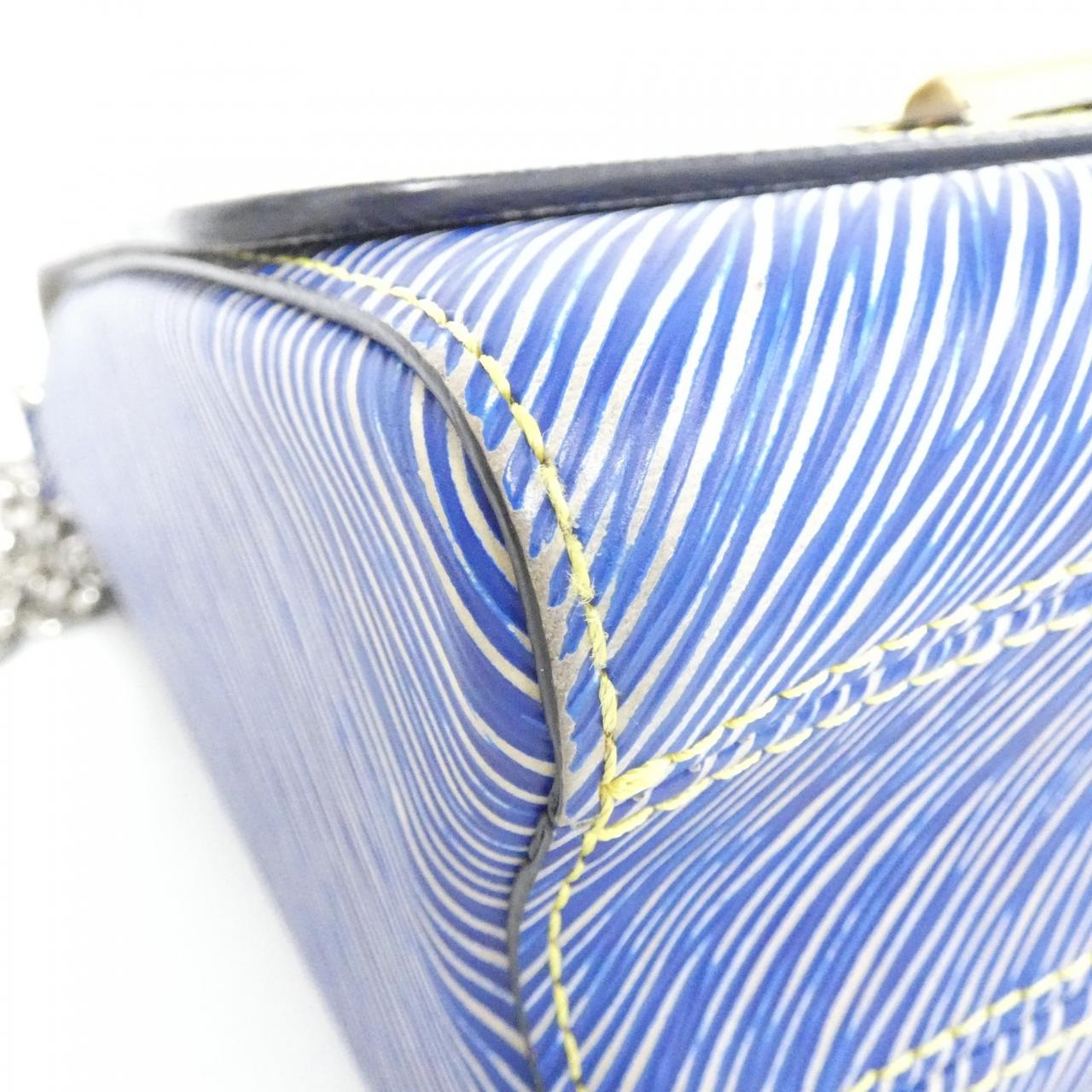 LOUIS VUITTON Twist M50271 Shoulder Bag Denim Blue Denim - Thumbnail 3