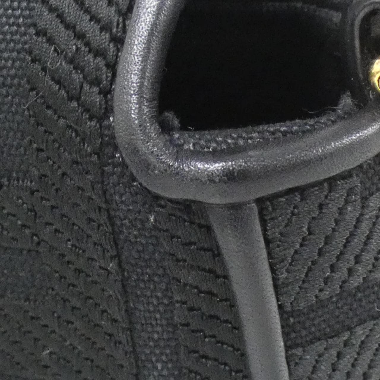 FENDI Baguette 8BR600 AMCD Shoulder Bag Canvas 黑色 帆布 中古品A - 縮圖 5