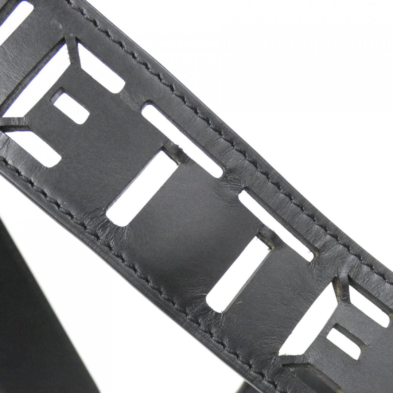 FENDI Baguette 8BR600 AMCD Shoulder Bag Canvas 黑色 帆布 中古品A - 縮圖 9