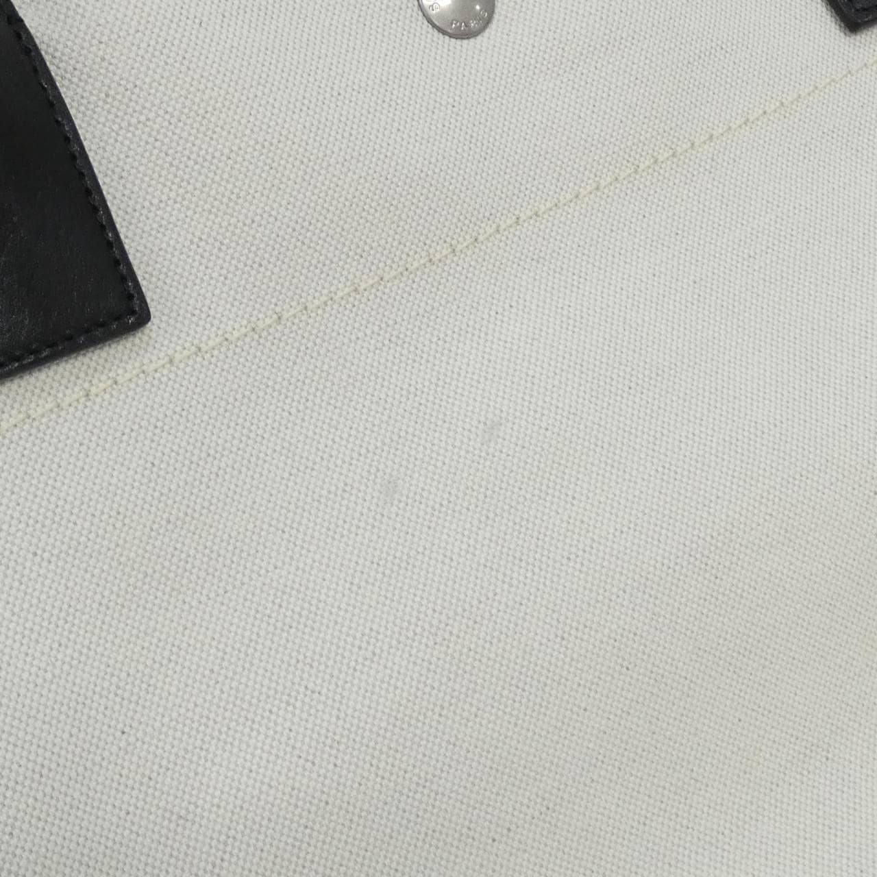 SAINT LAURENT 685543 FAADW Bag Cotton Black Cotton - Thumbnail 5