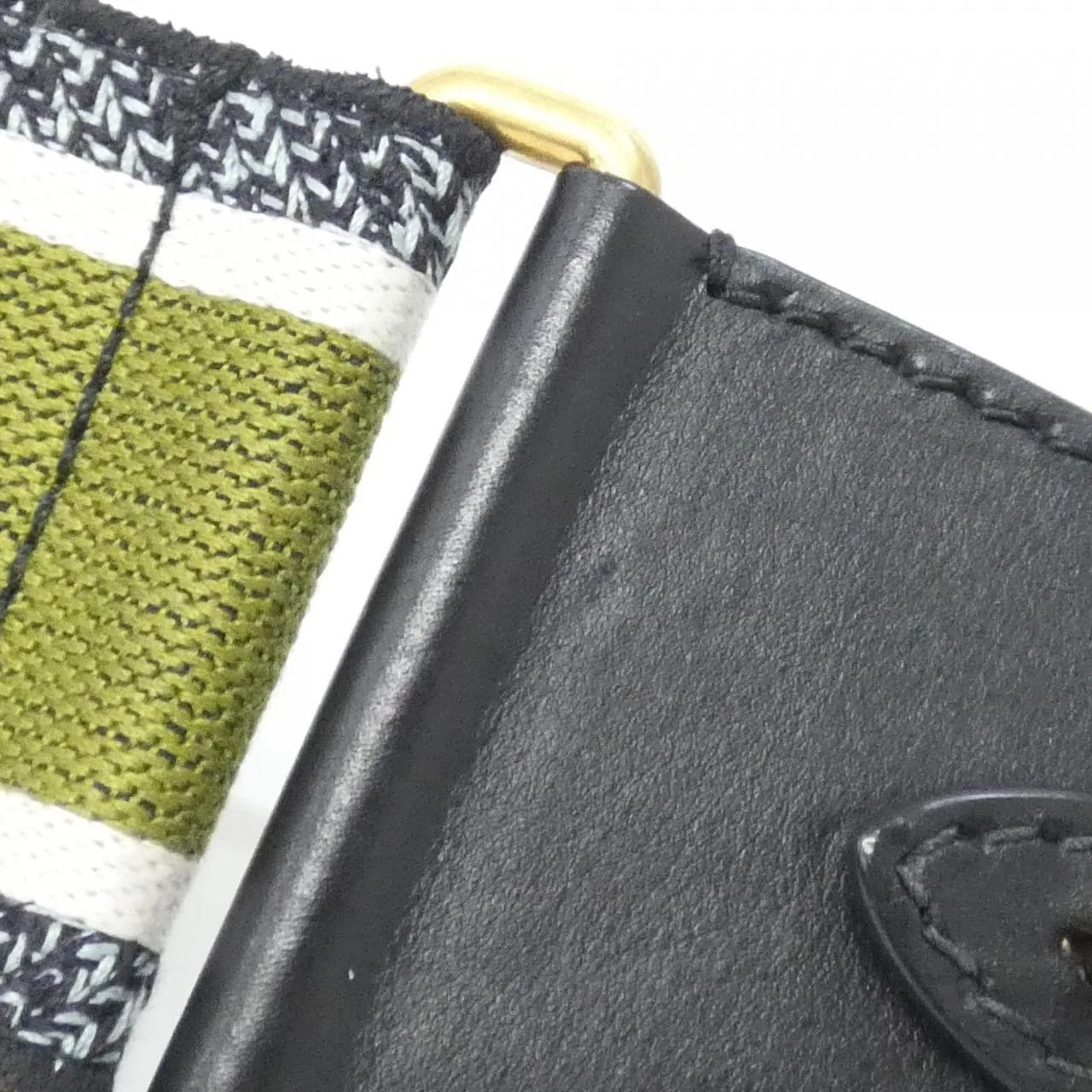 DIOR S8540CBTE Wallet Canvas Black Canvas Rank A - Thumbnail 4