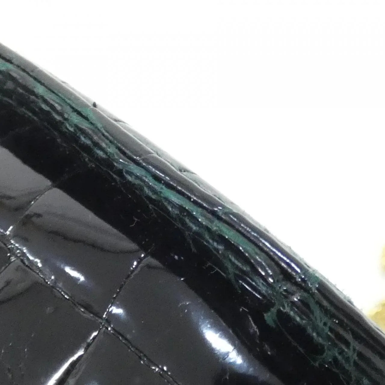 GUCCI 005 781 0259 Handbag Crocodile Black Crocodile Rank A - Thumbnail 4