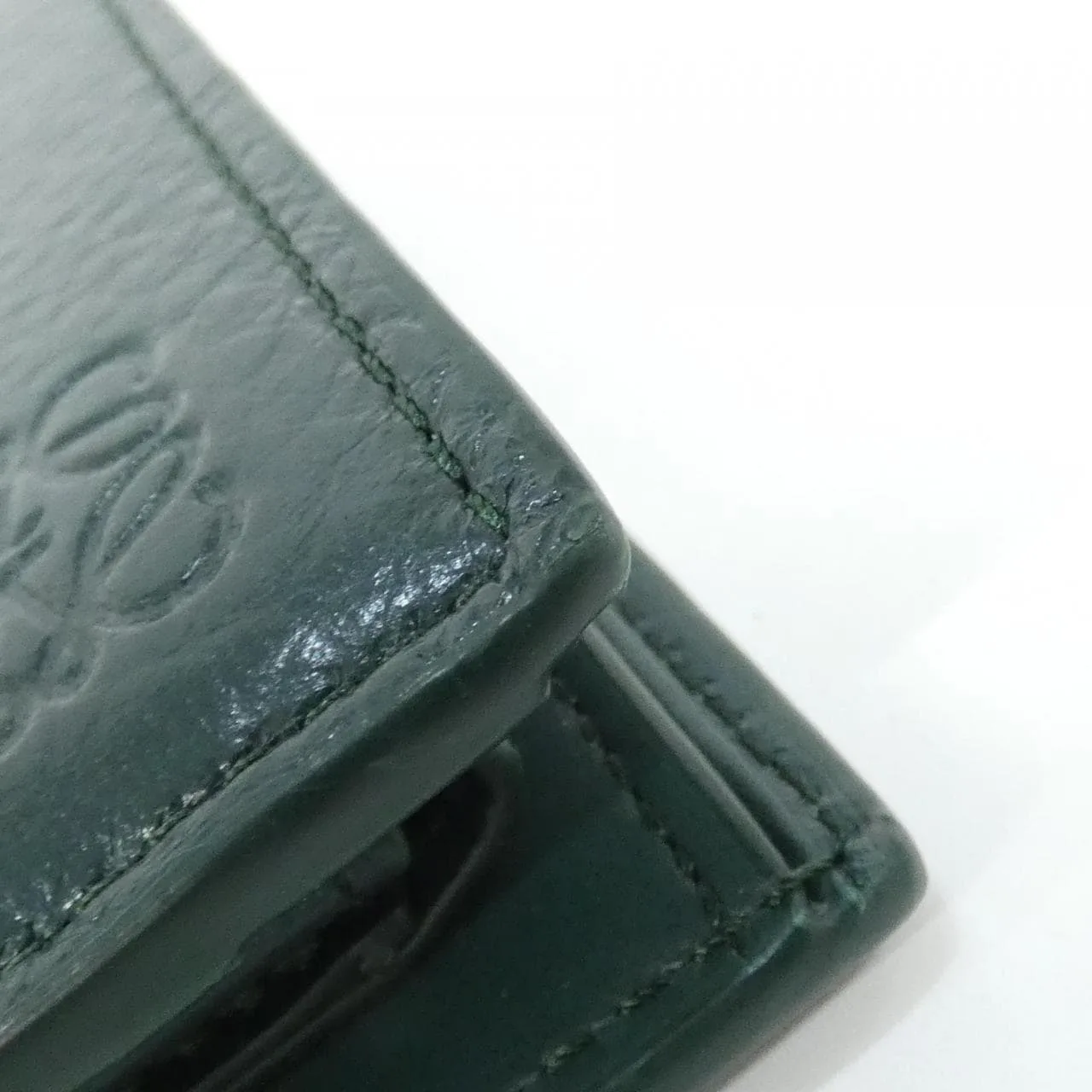 LOEWE C568501X04 Wallet Black Rank A - Thumbnail 5