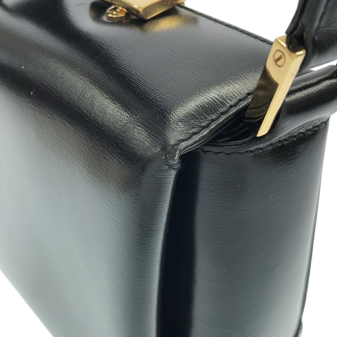 GUCCI 007 0286 Handbag Leather 黑色 皮革 - 縮圖 4