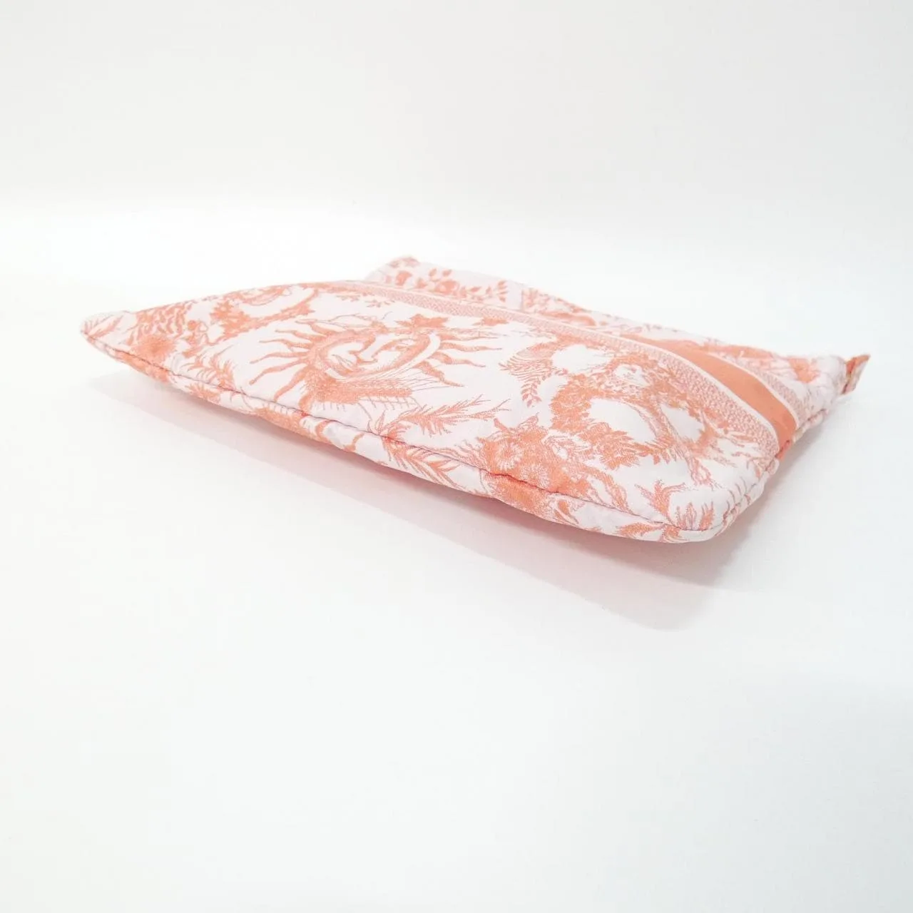 DIOR Book Tote S5440ONJA Pouch Canvas 黑色 帆布 中古品A - 縮圖 3