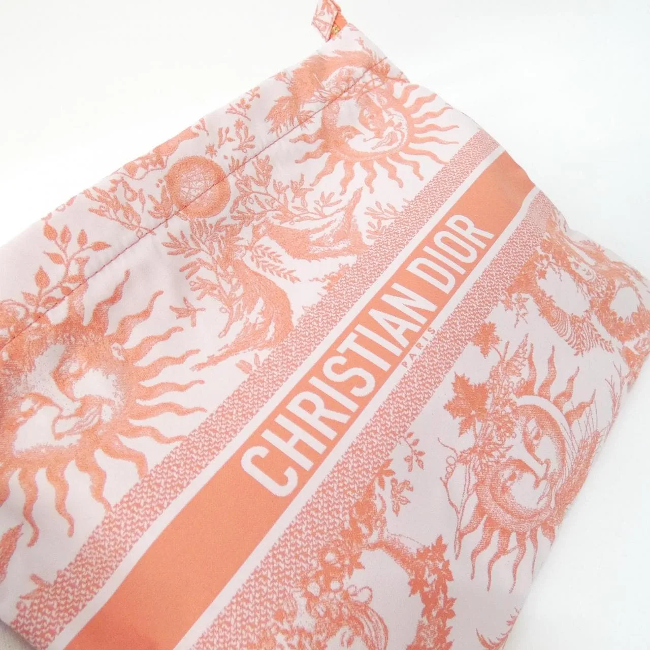 DIOR Book Tote S5440ONJA Pouch Canvas 黑色 帆布 中古品A - 縮圖 4