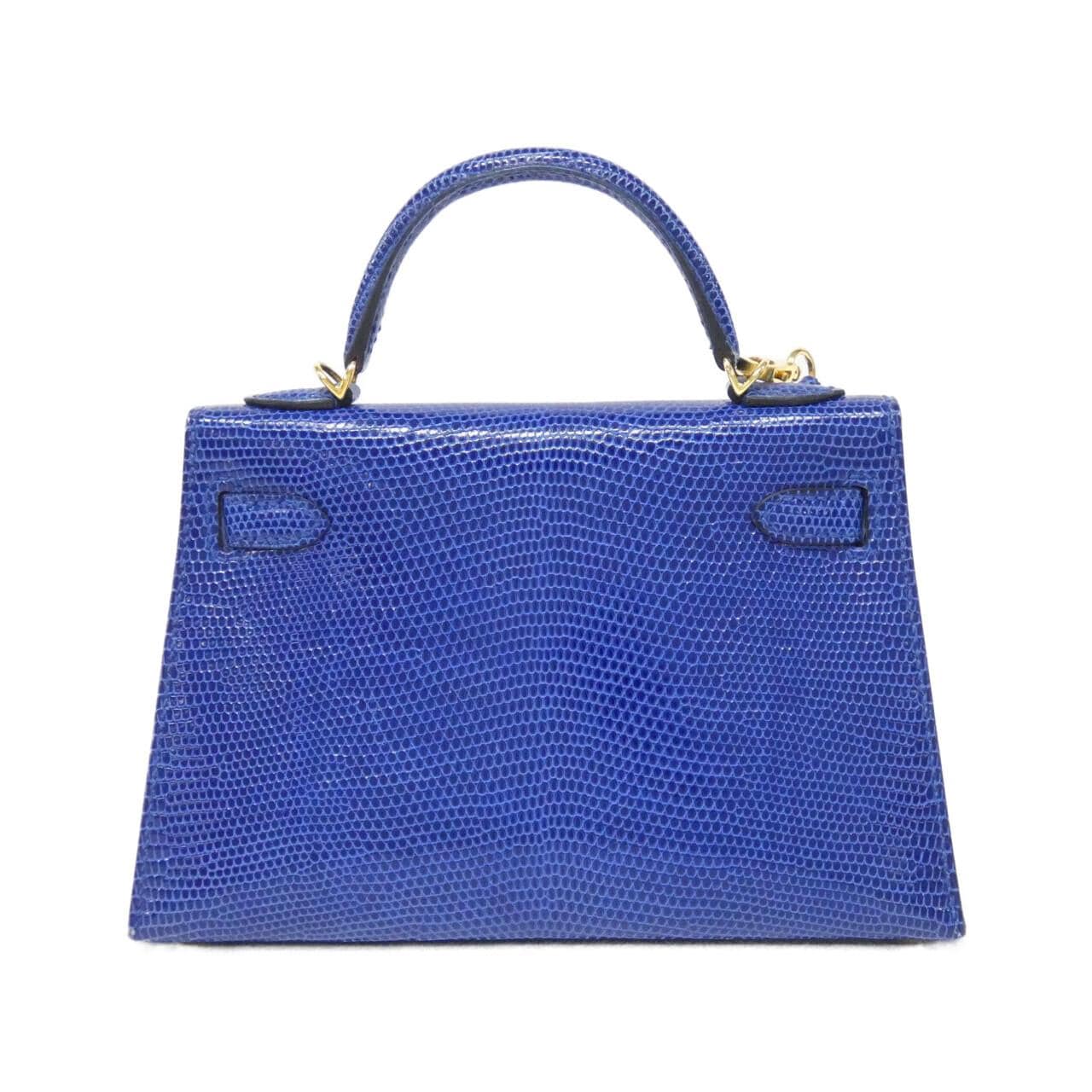 HERMES HERMÈS Kelly 078974CC Bag 藍色 中古品A - 縮圖 2