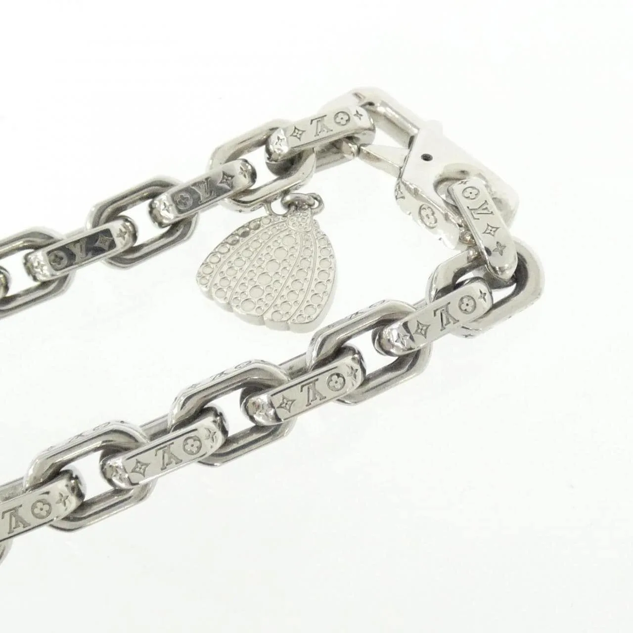 LOUIS VUITTON M01095 Accessories Patent Leather Blue Patent Leather Rank A - Thumbnail 3