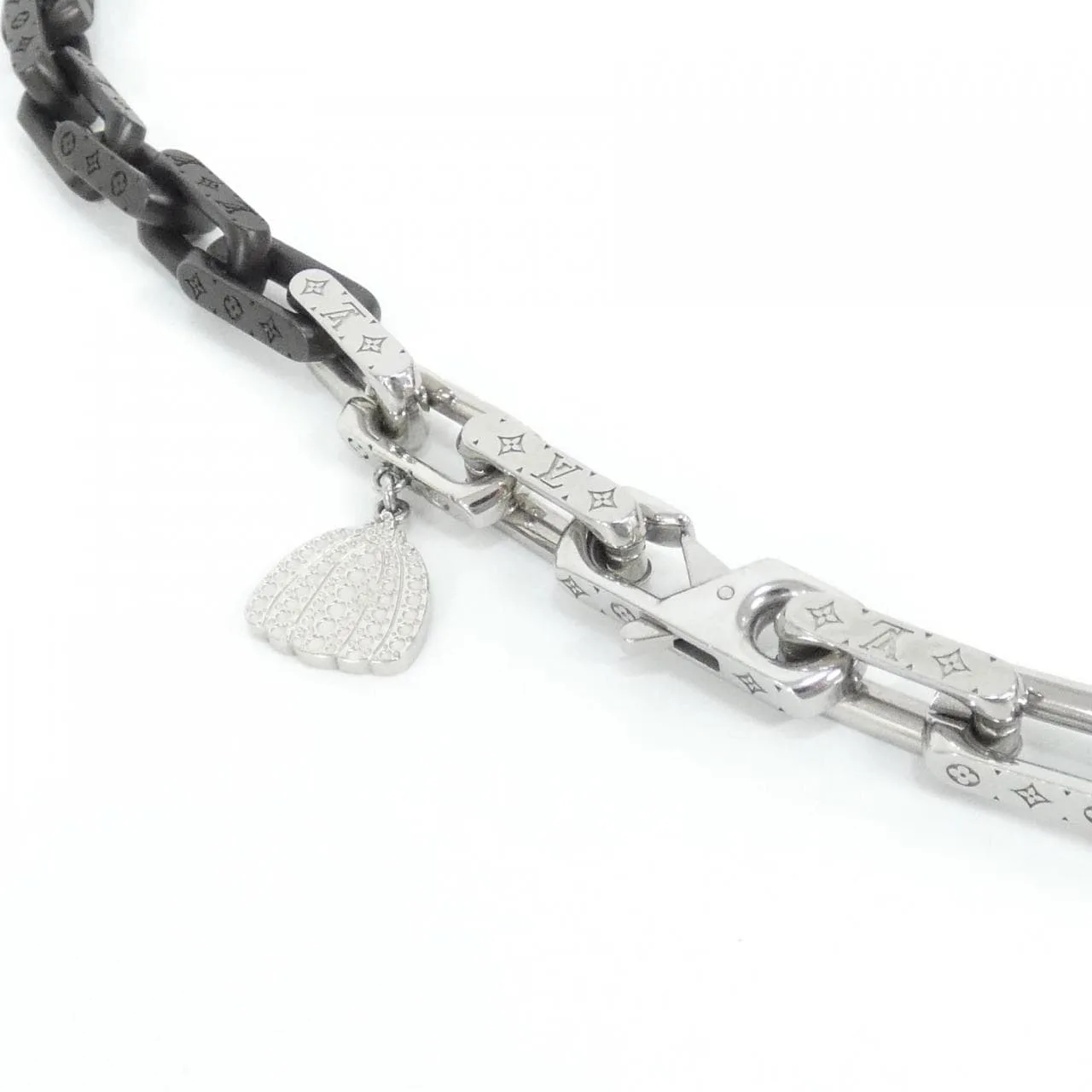 LOUIS VUITTON M01087 Accessories Monogram 黑色 Monogram 中古品A - 縮圖 3