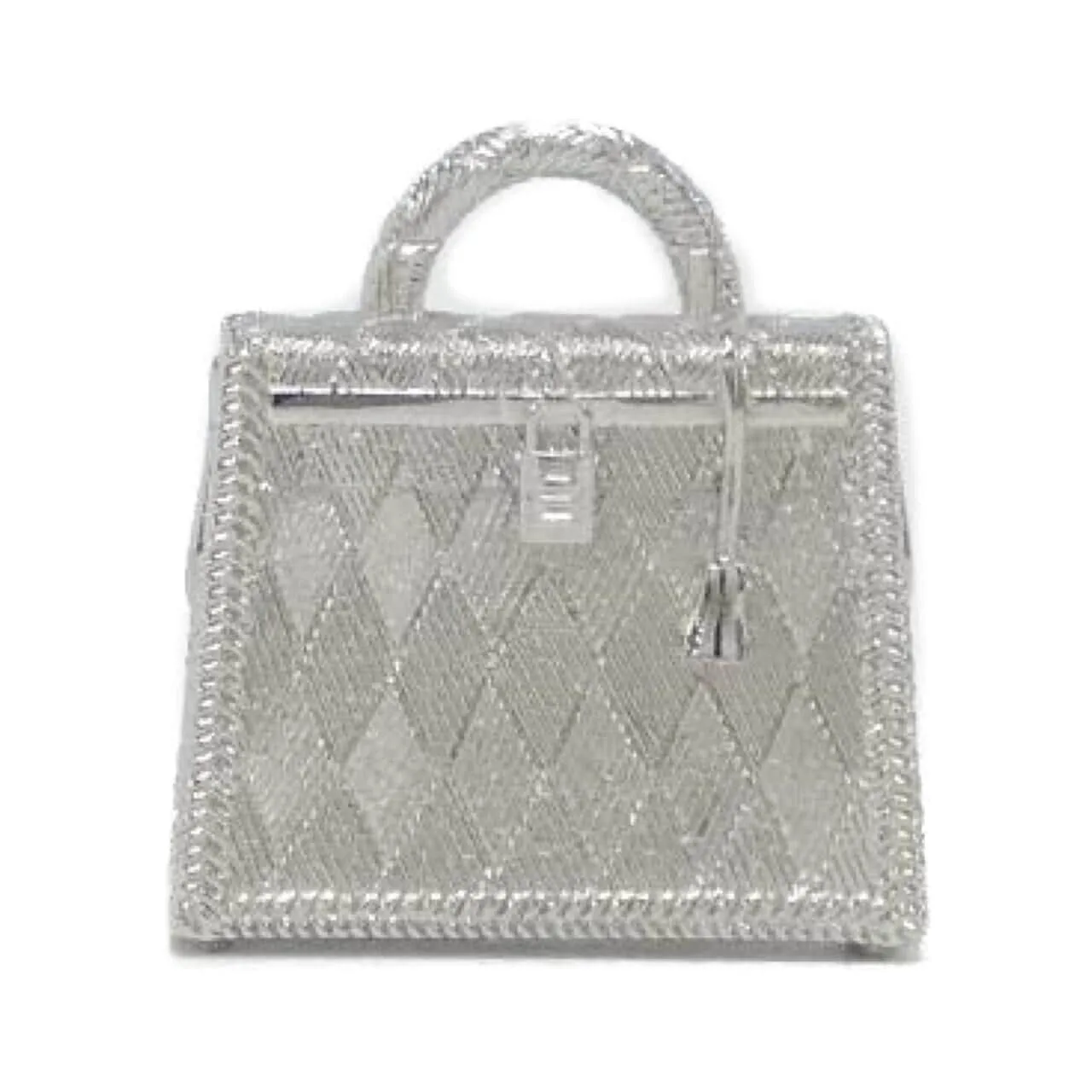 HERMES Kelly 071663FP Accessories Silver