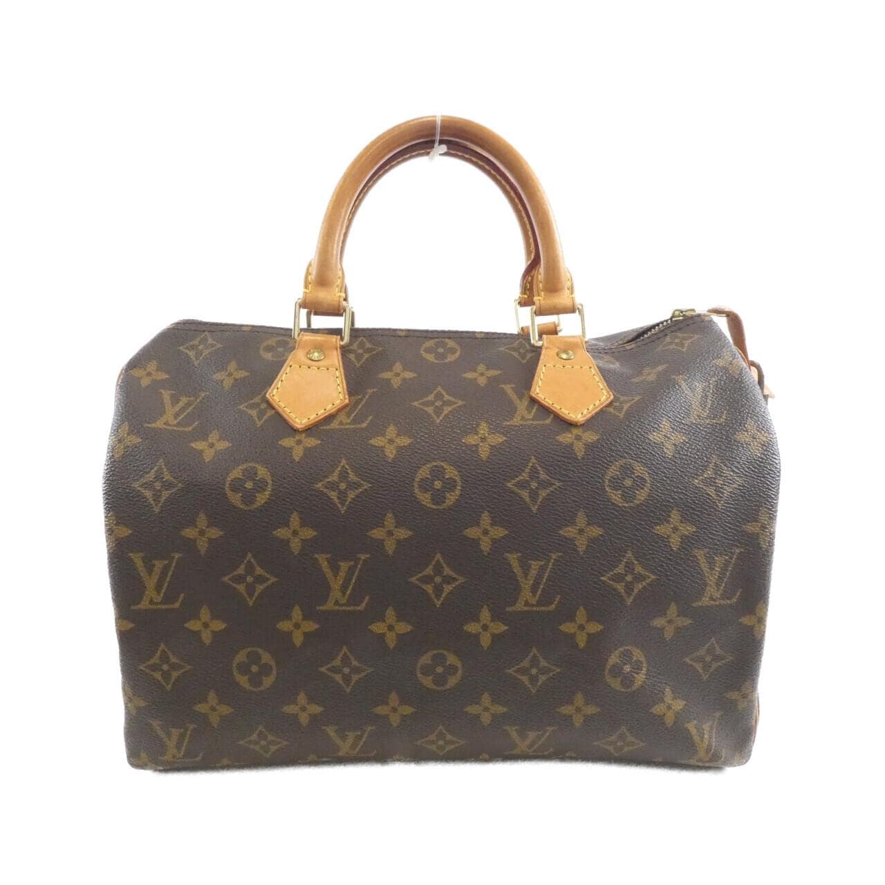 LOUIS VUITTON Speedy M41526 Boston Bag Monogram Black