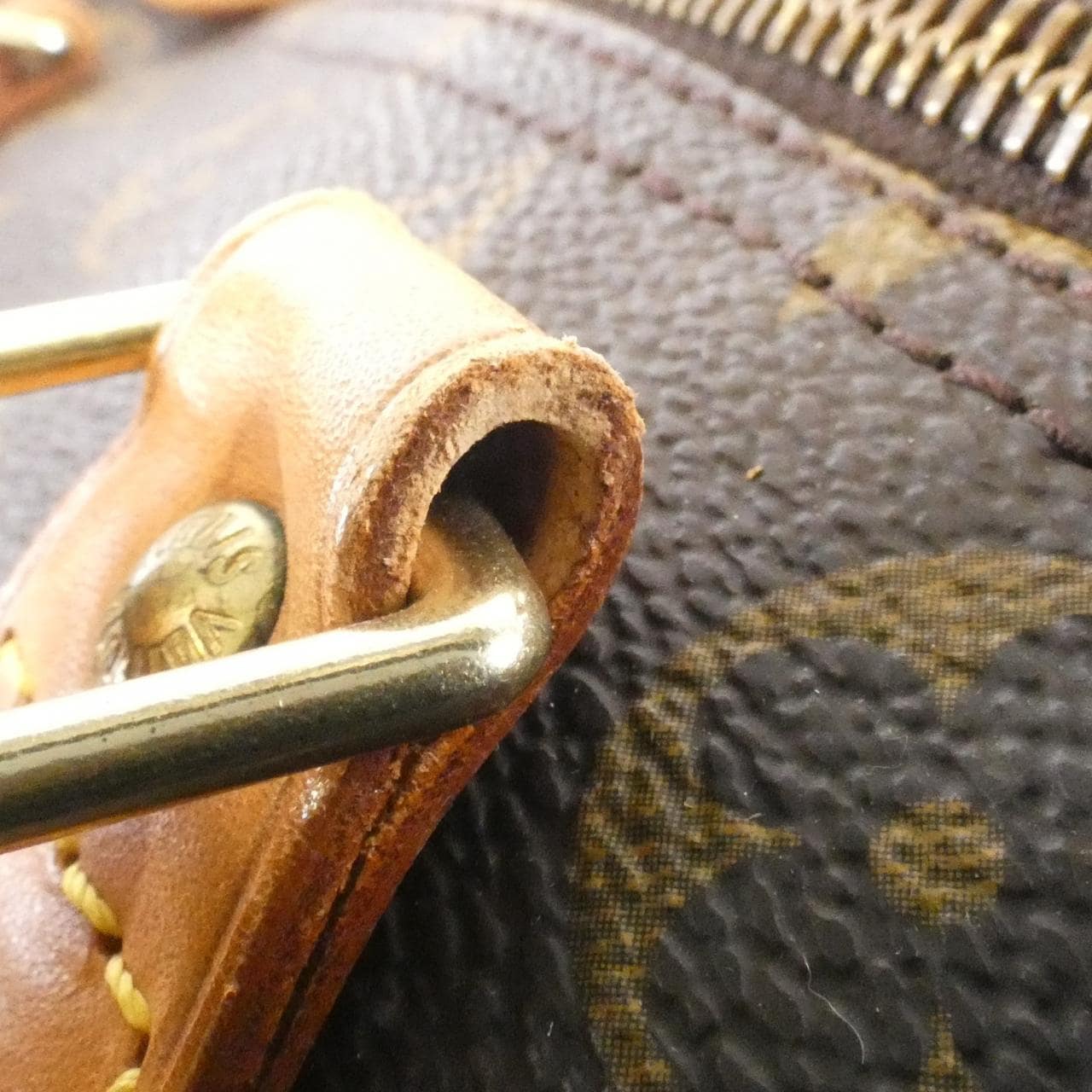 LOUIS VUITTON Speedy M41526 Boston Bag Monogram Black Monogram Rank B - Thumbnail 7