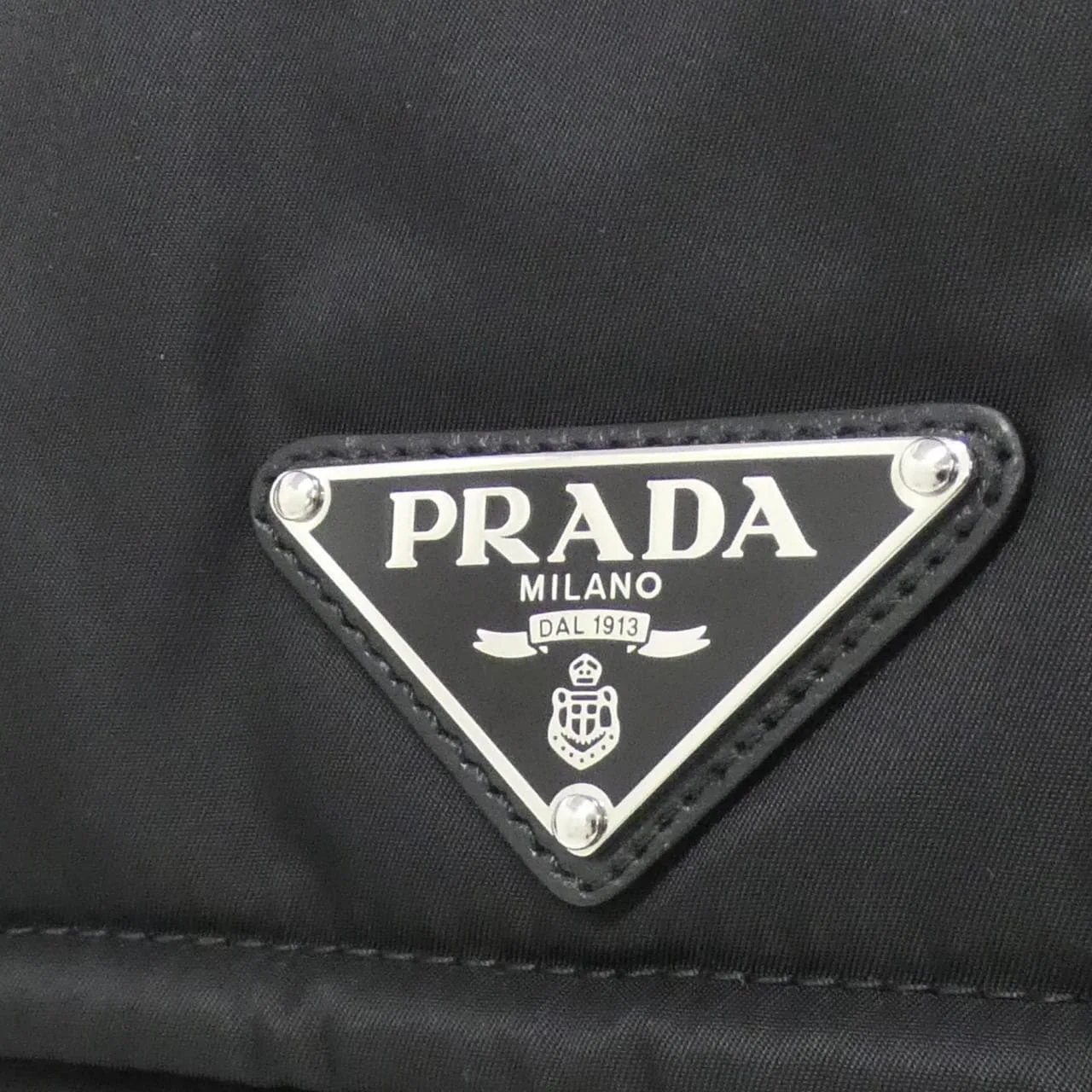 PRADA 1BD256 Shoulder 黑色 中古品A - 縮圖 5