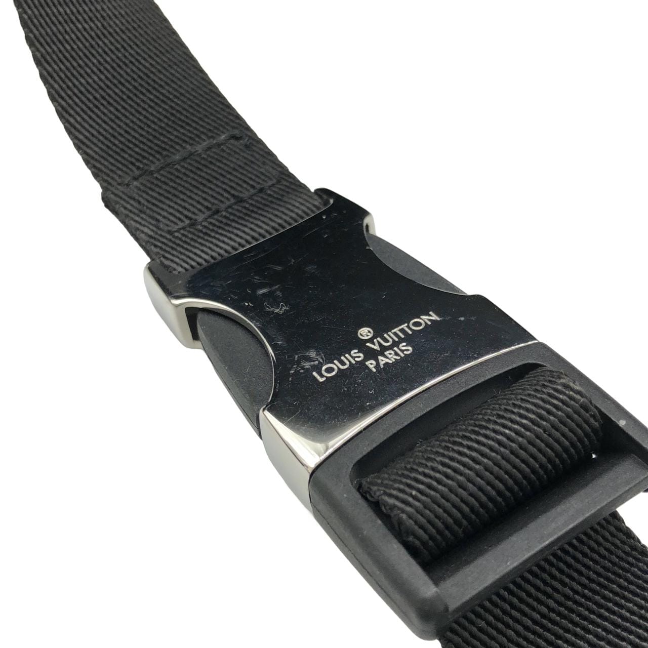 LOUIS VUITTON Bum Bag M56610 Shoulder Bag Damier 黑色 Damier 中古品B - 縮圖 7