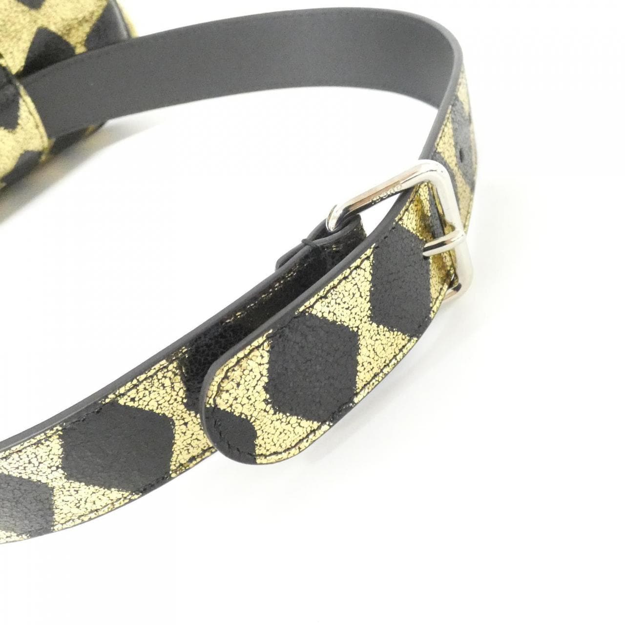 GUCCI 605112 Belt Bag Leather Black Leather - Thumbnail 6