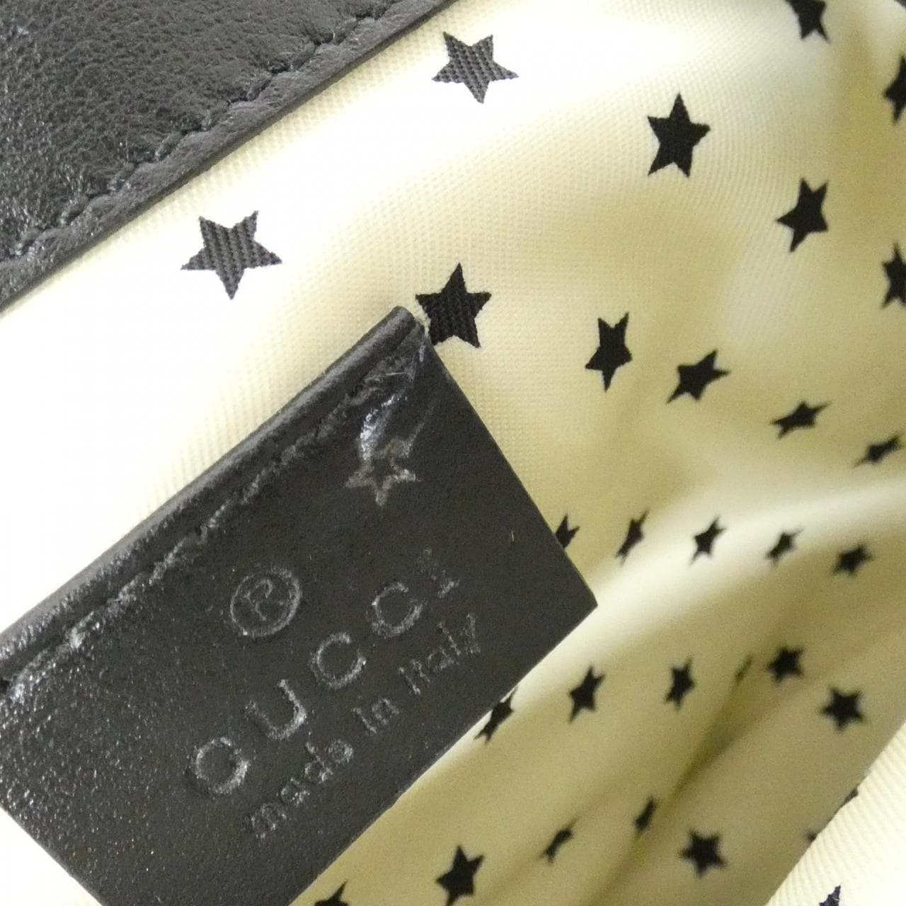 GUCCI 605112 Belt Bag Leather Black Leather - Thumbnail 8