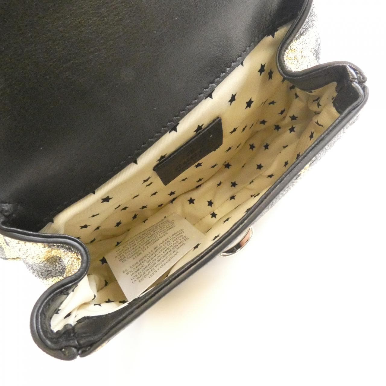 GUCCI 605112 Belt Bag Leather 黑色 皮革 中古品A - 縮圖 4