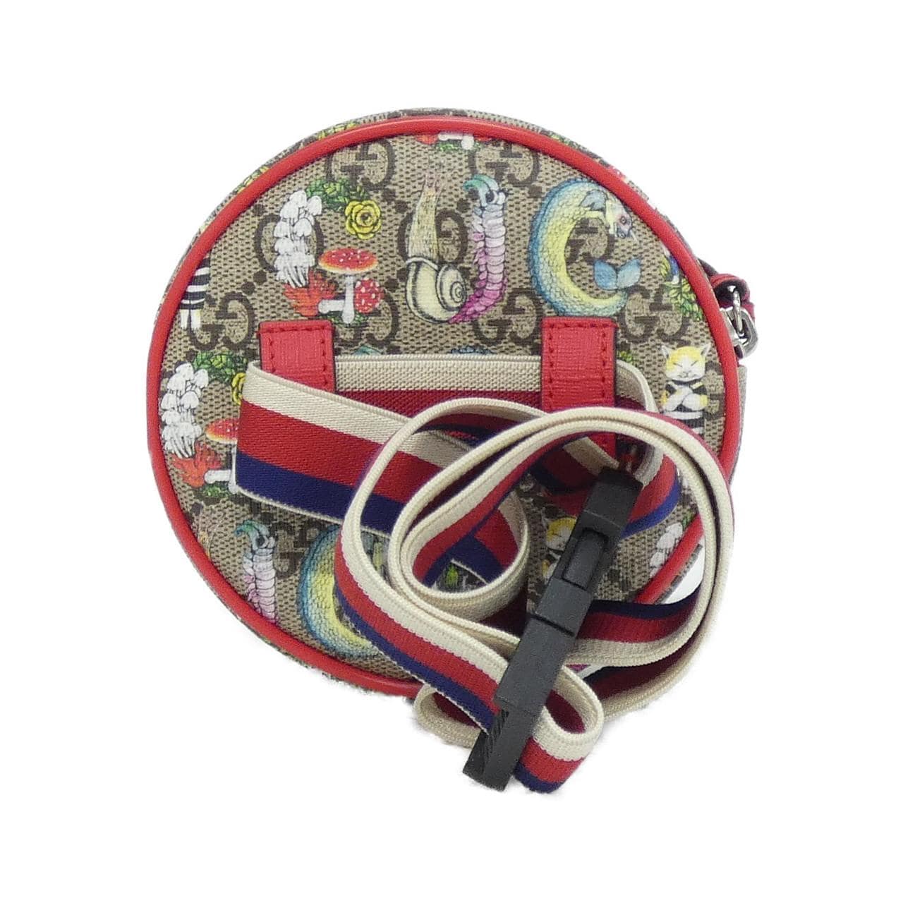 GUCCI 502330 Belt Bag Canvas 黑色 帆布 中古品A - 縮圖 2