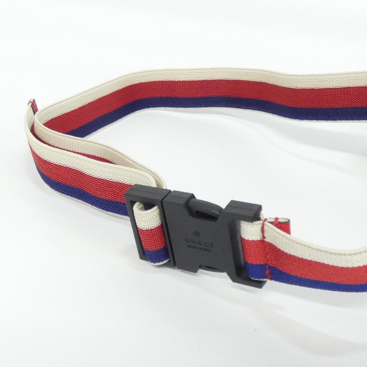 GUCCI 502330 Belt Bag Canvas 黑色 帆布 中古品A - 縮圖 4