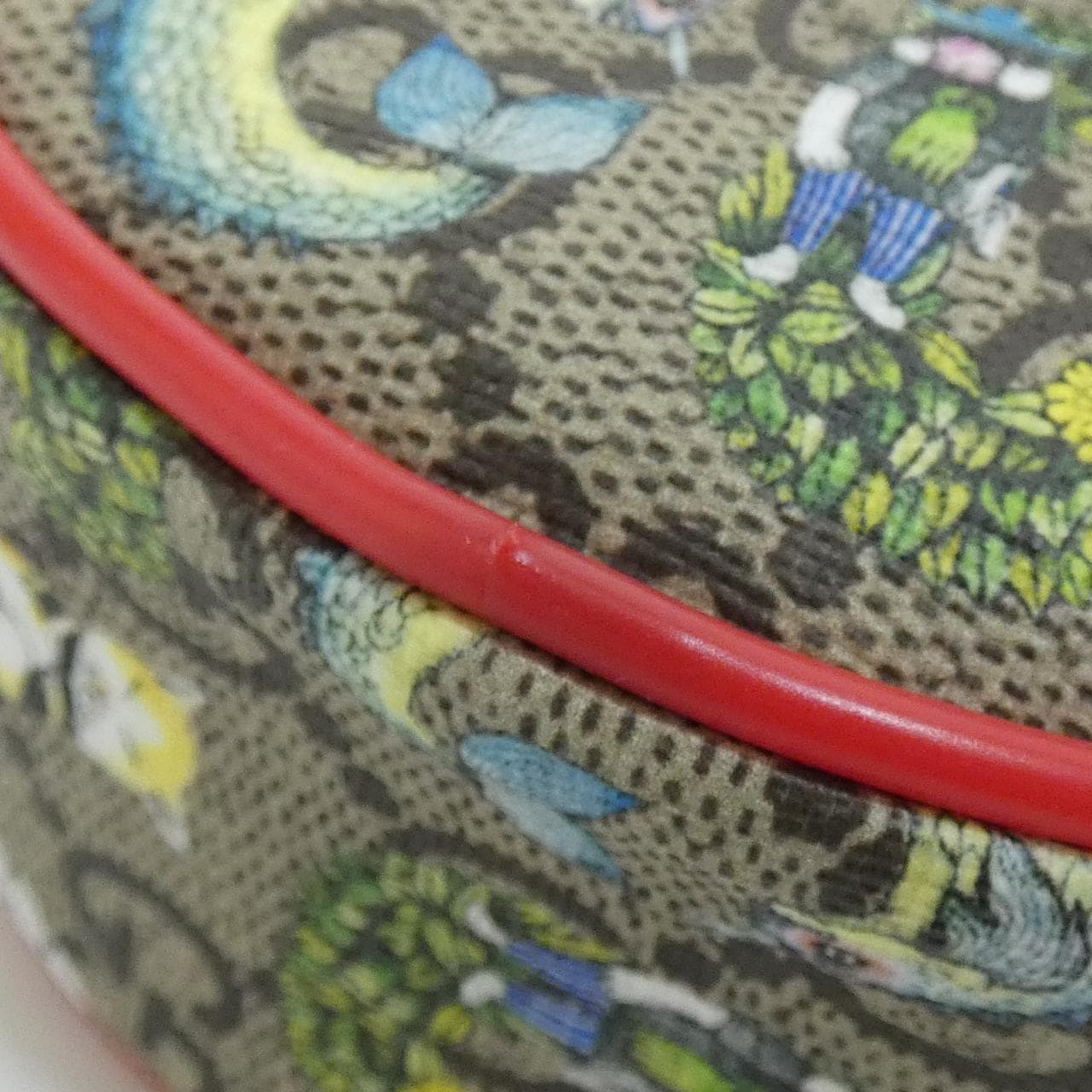 GUCCI 502330 Belt Bag Canvas Black Canvas - Thumbnail 3