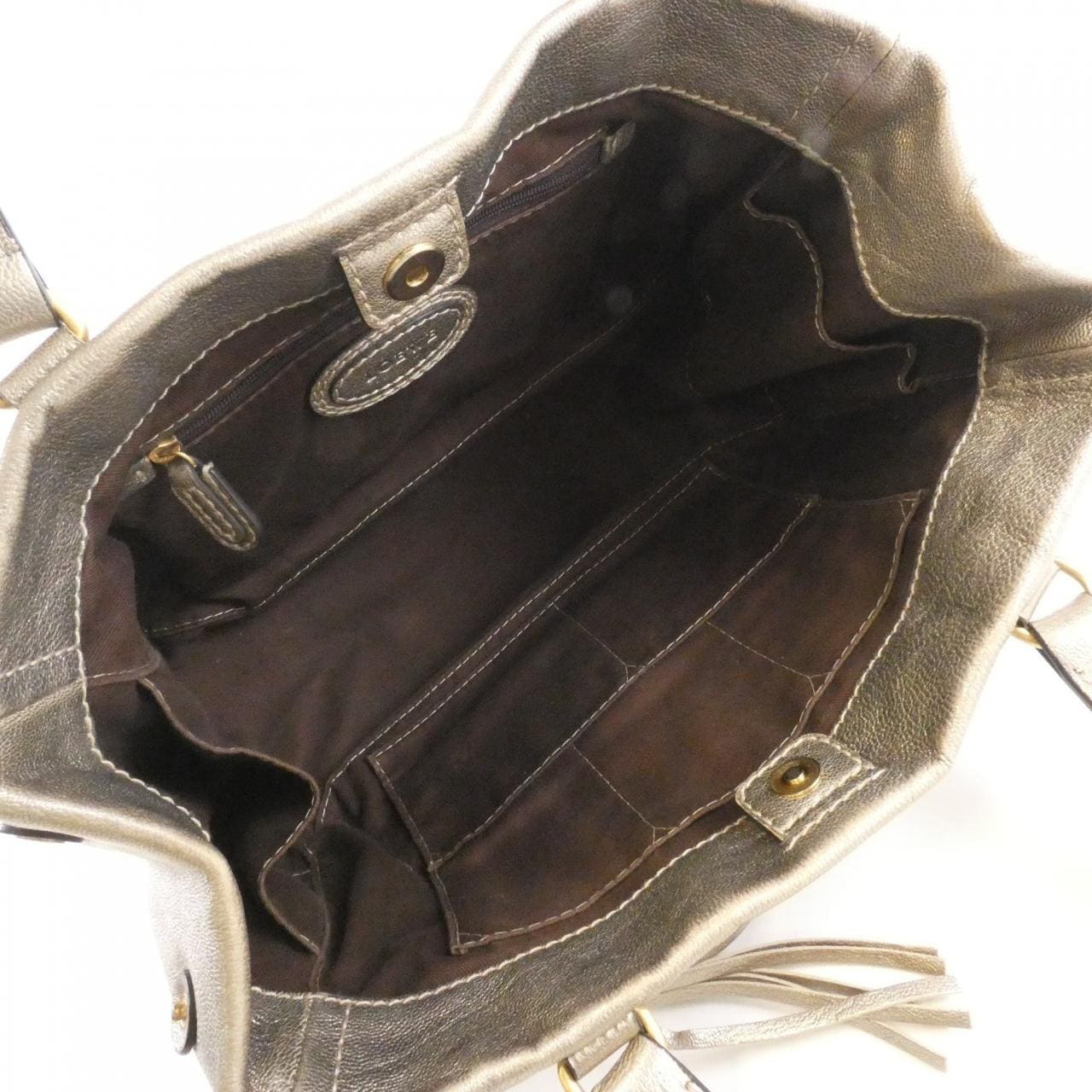 LOEWE Handbag Silver - Thumbnail 9