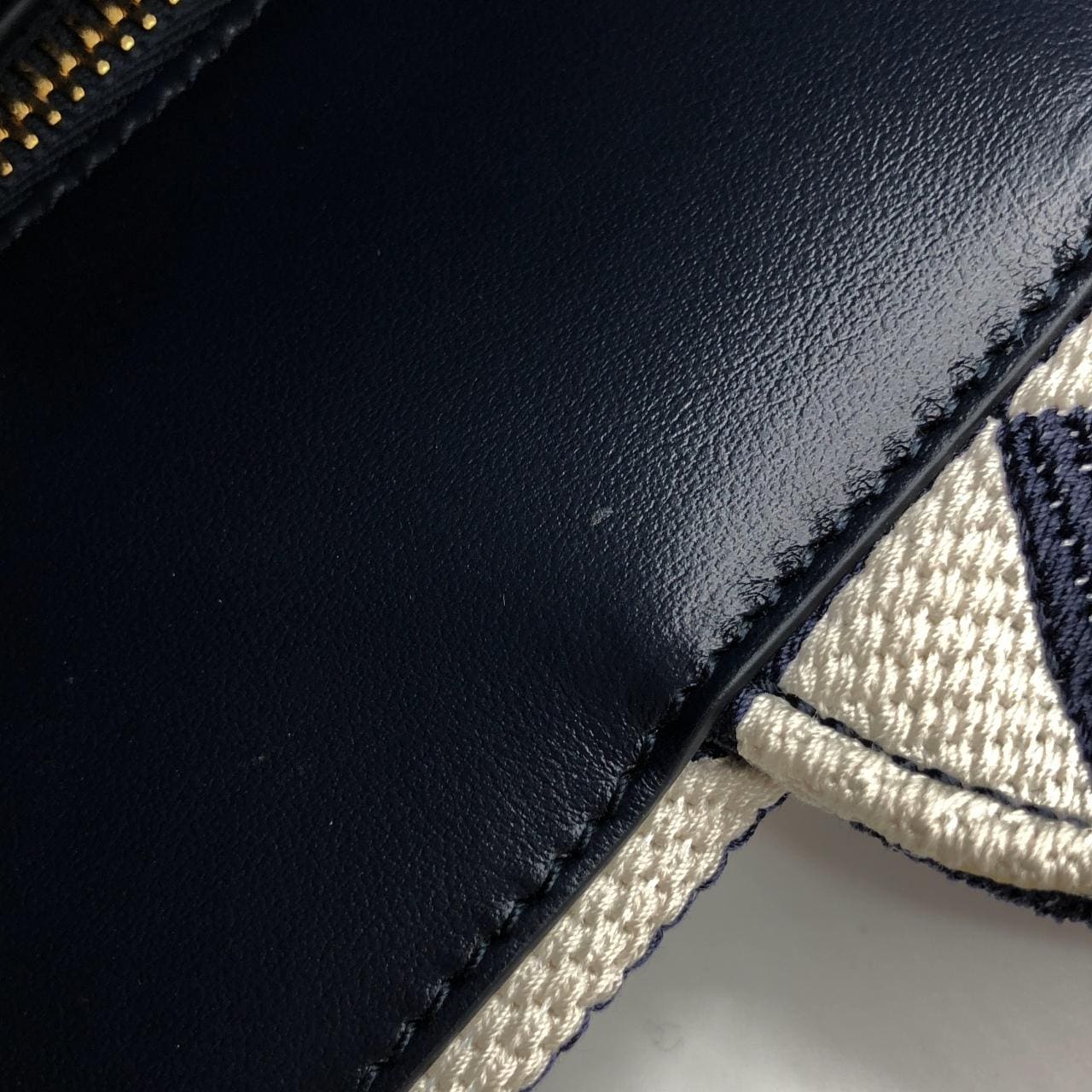 PRADA 1BA356 Bag 金色 中古品A - 縮圖 7