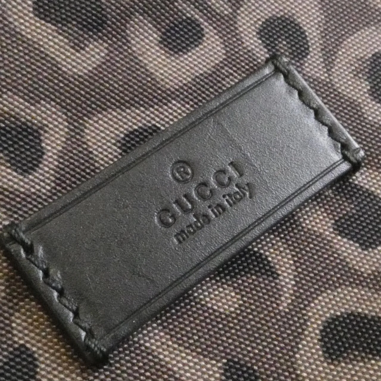 GUCCI 353476 KNS4R Backpack Nylon Black Nylon - Thumbnail 4