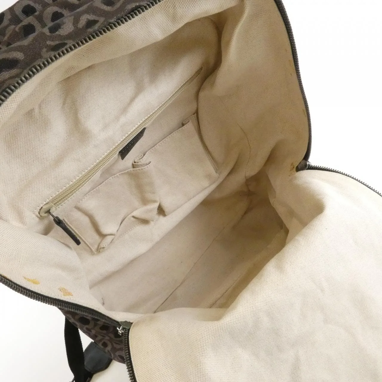 GUCCI 353476 KNS4R Backpack Nylon Black Nylon - Thumbnail 8