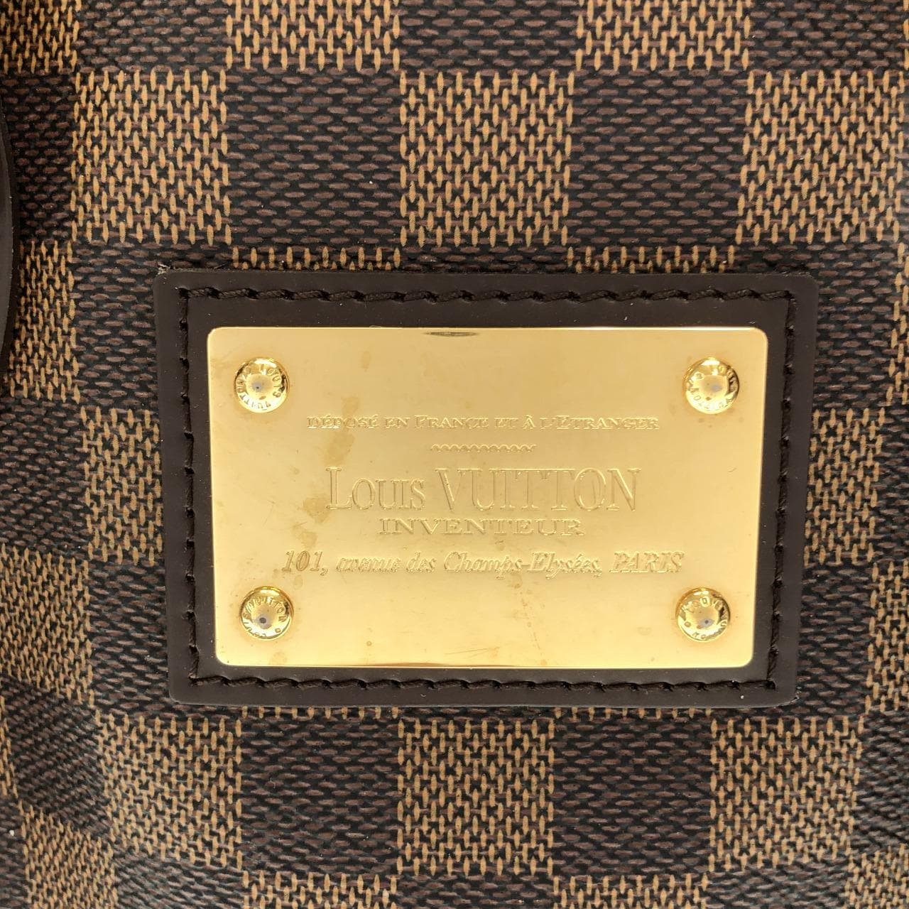LOUIS VUITTON N51205 Bag Damier Black Damier - Thumbnail 4