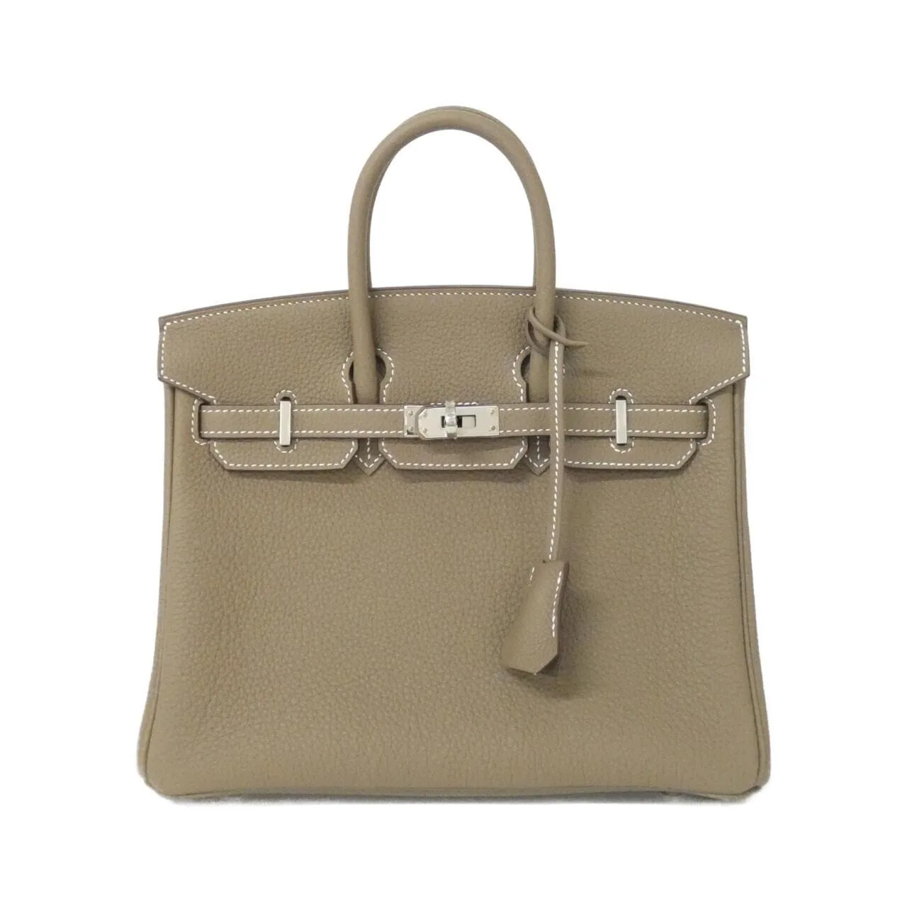 HERMES Birkin 041344CK Handbag Togo Etoupe