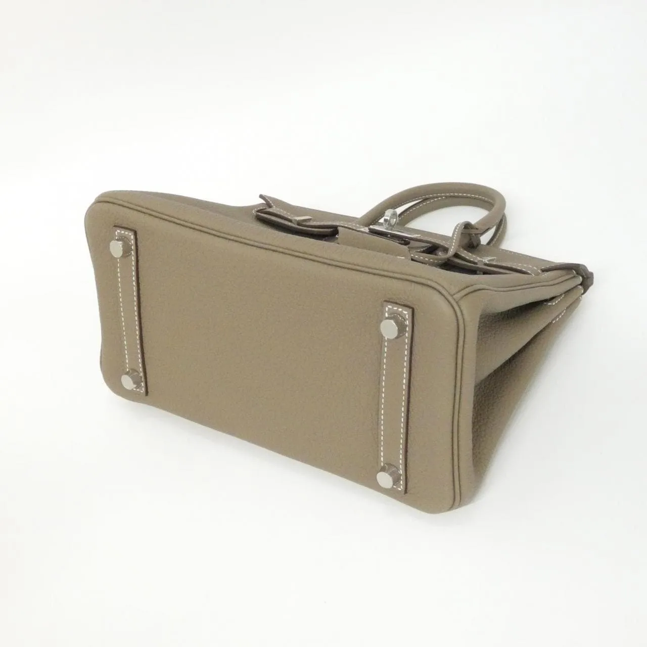 HERMES Birkin 041344CK Handbag Togo Etoupe Togo 牛皮 未使用品 - 縮圖 3