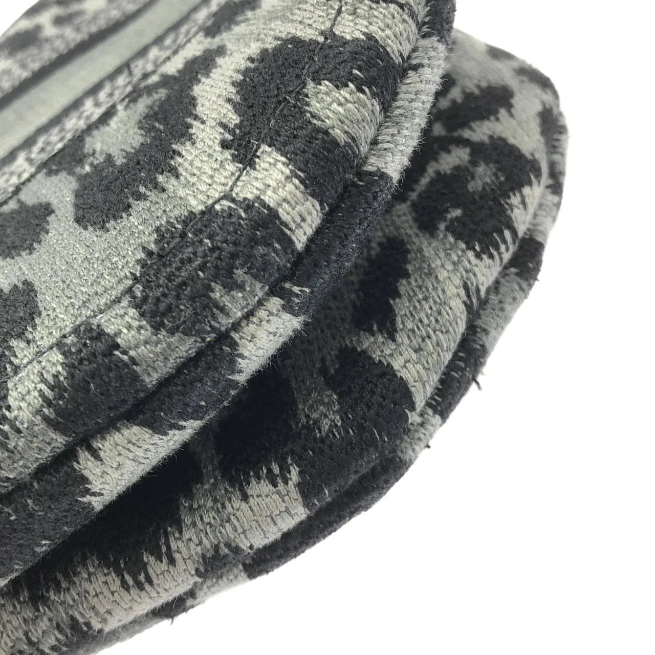 DIOR Saddle M0446CRHM Shoulder Canvas 黑色 帆布 中古品A - 縮圖 3