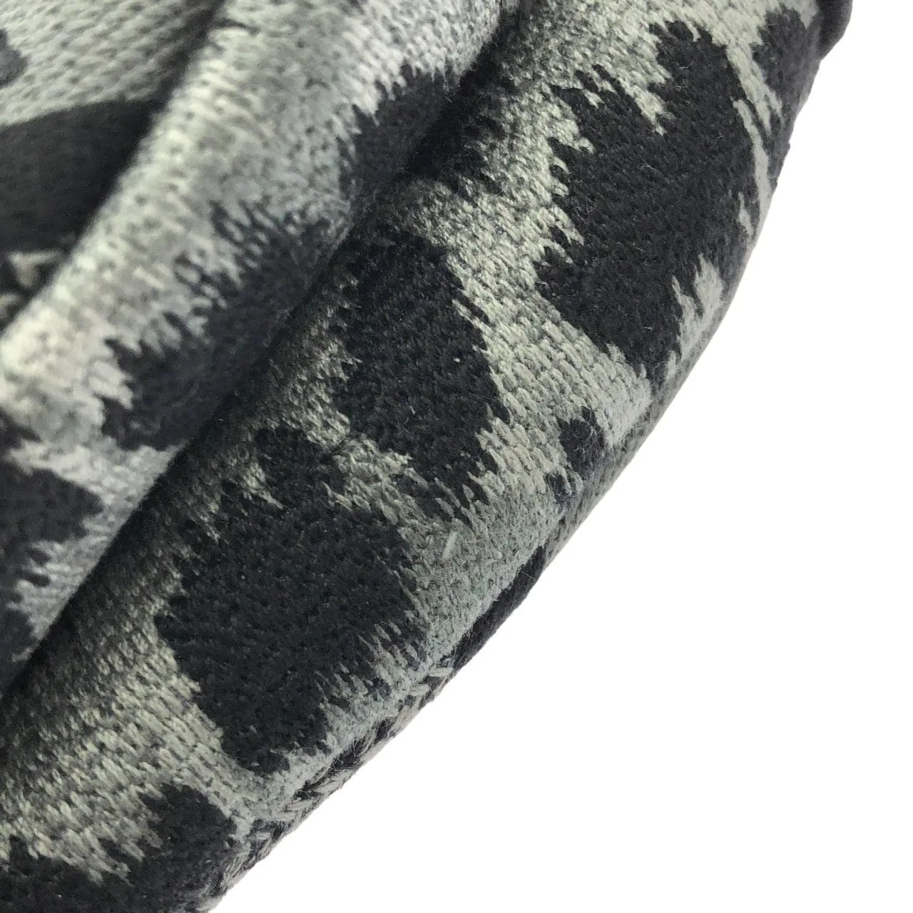 DIOR Saddle M0446CRHM Shoulder Canvas 黑色 帆布 中古品A - 縮圖 4