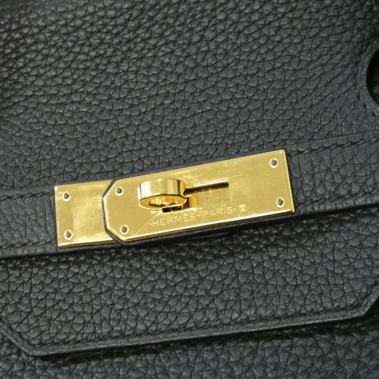 HERMES HERMÈS Birkin 027635CC Bag Togo Black Togo Leather - Thumbnail 5