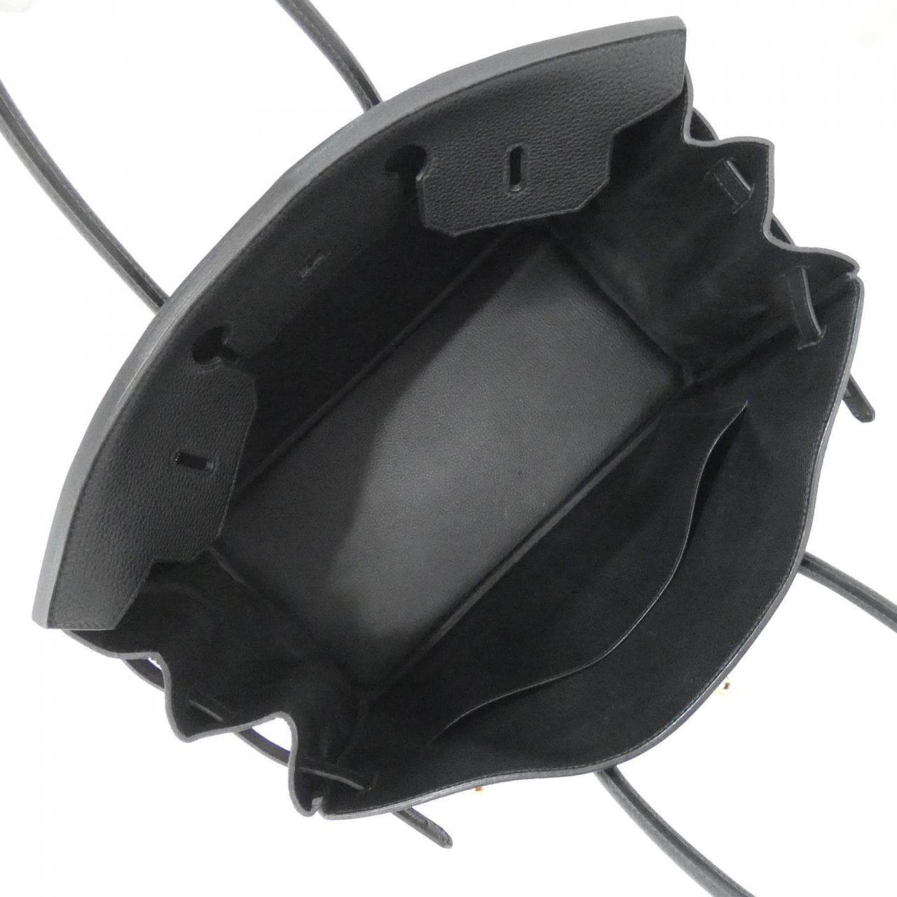 HERMES HERMÈS Birkin 027635CC Bag Togo Black Togo Leather - Thumbnail 9