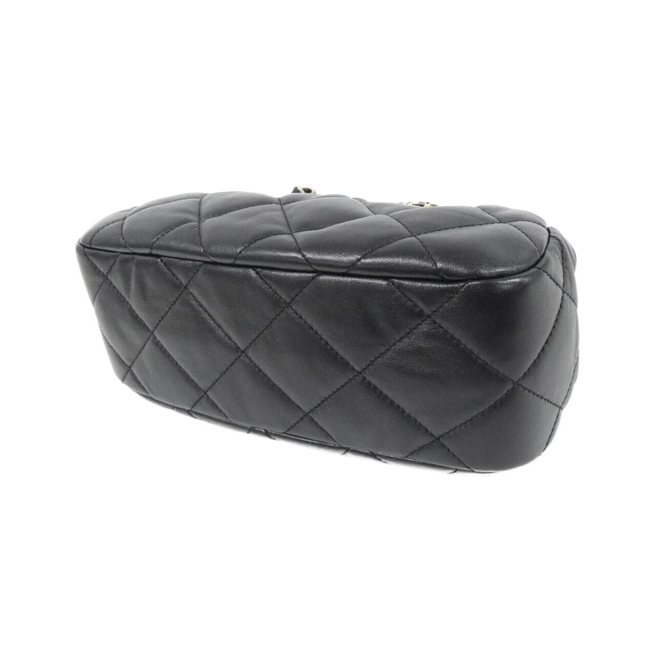 CHANEL AS4717 Shoulder Lambskin 黑色 羊皮 中古品A - 縮圖 2