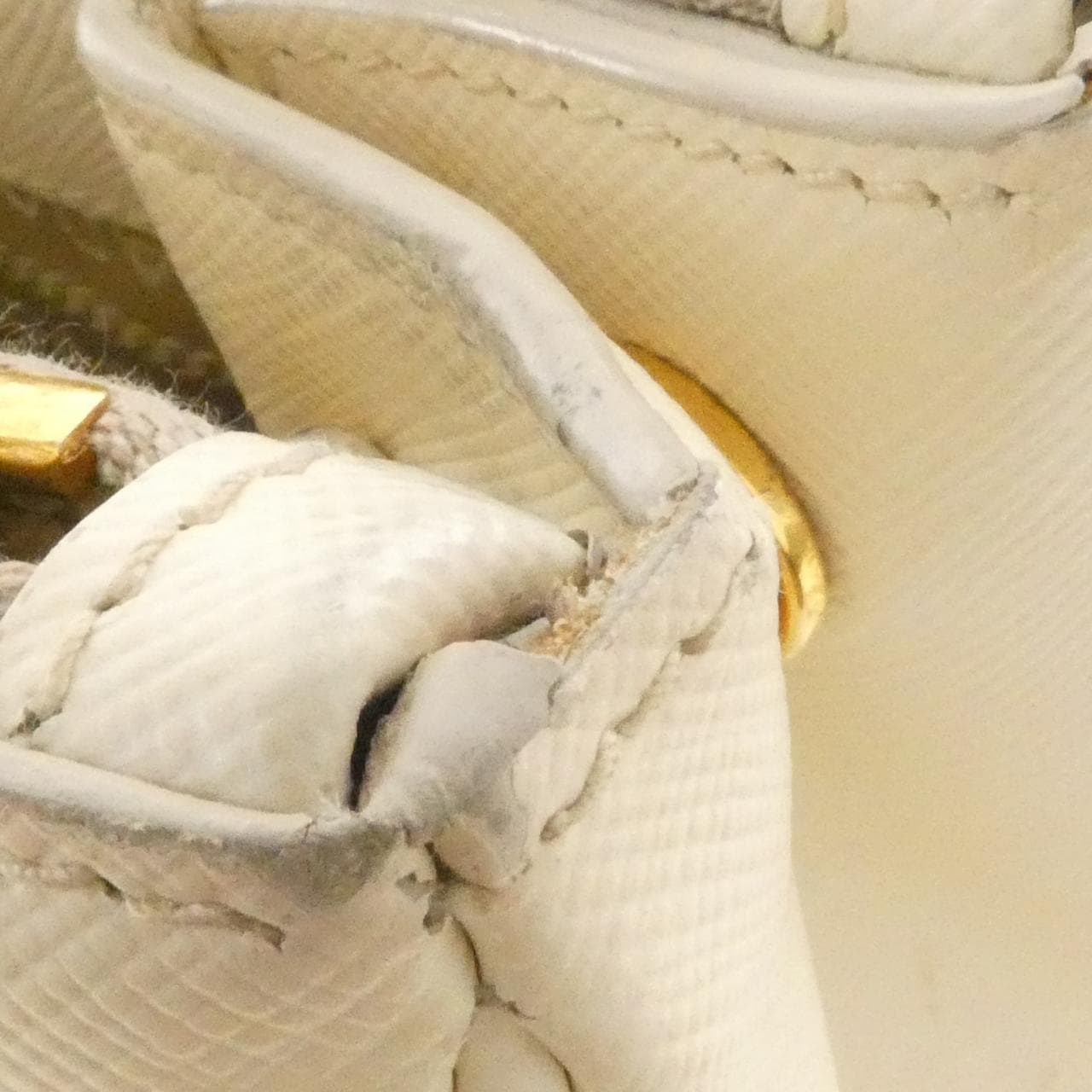 PRADA 1BA863 Handbag 黑色 中古品B - 縮圖 6