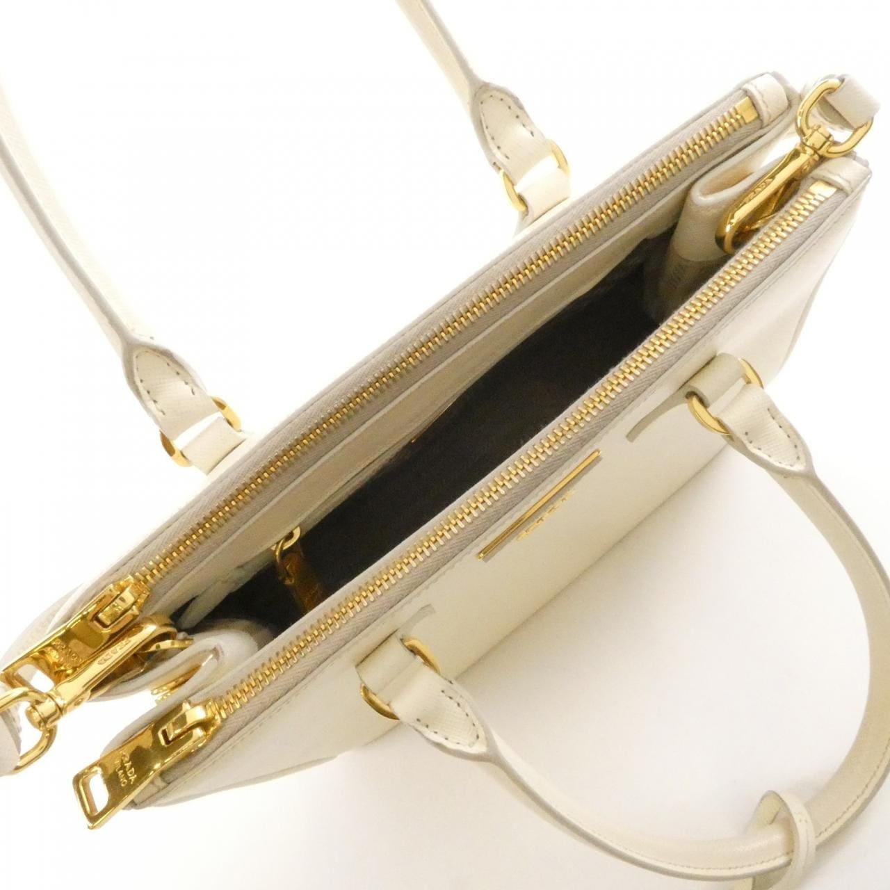 PRADA 1BA863 Handbag 黑色 中古品B - 縮圖 9