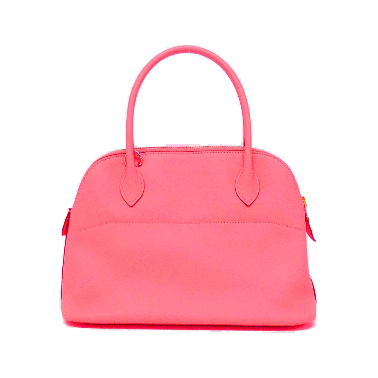 HERMES HERMÈS Bolide 047653CK Bag Swift Black Swift Leather Rank A - Thumbnail 2