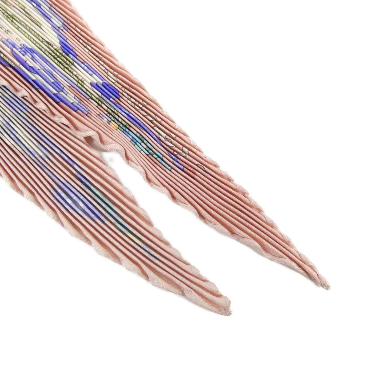 HERMES Scarf 藍色 中古品A - 縮圖 2