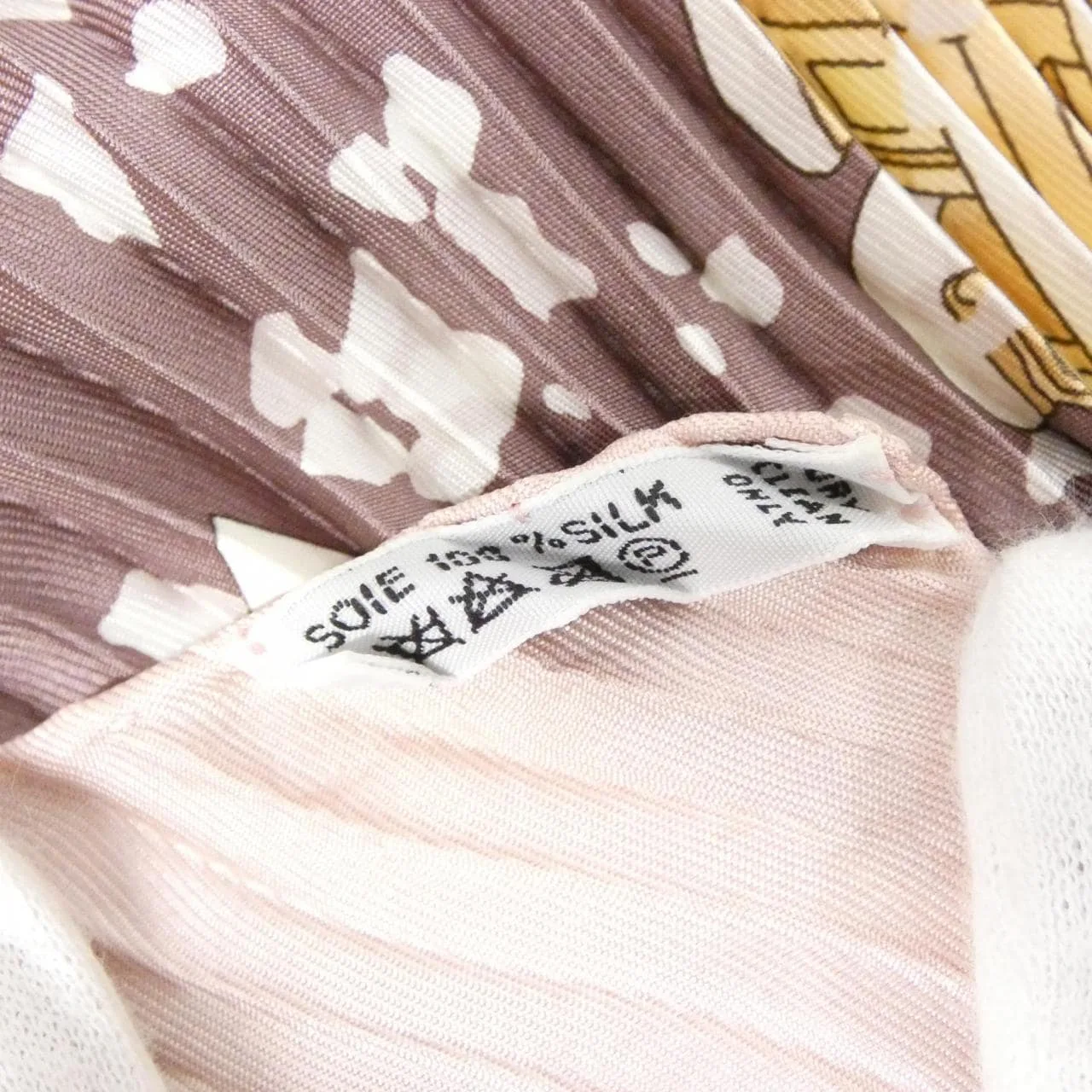 HERMES Scarf 藍色 中古品A - 縮圖 6