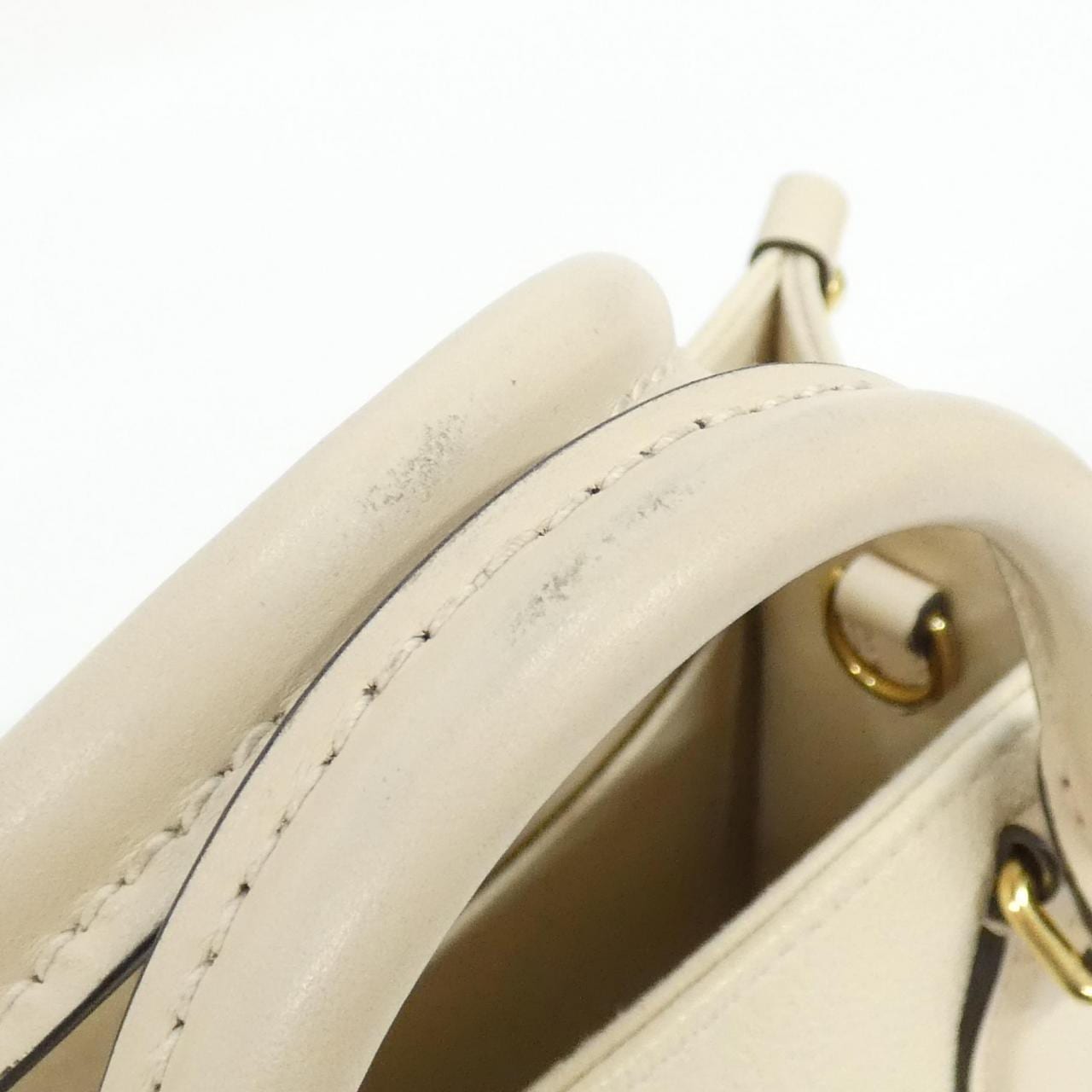 LOUIS VUITTON OnTheGo M46569 Bag Monogram 黑色 Monogram 中古品A - 縮圖 6