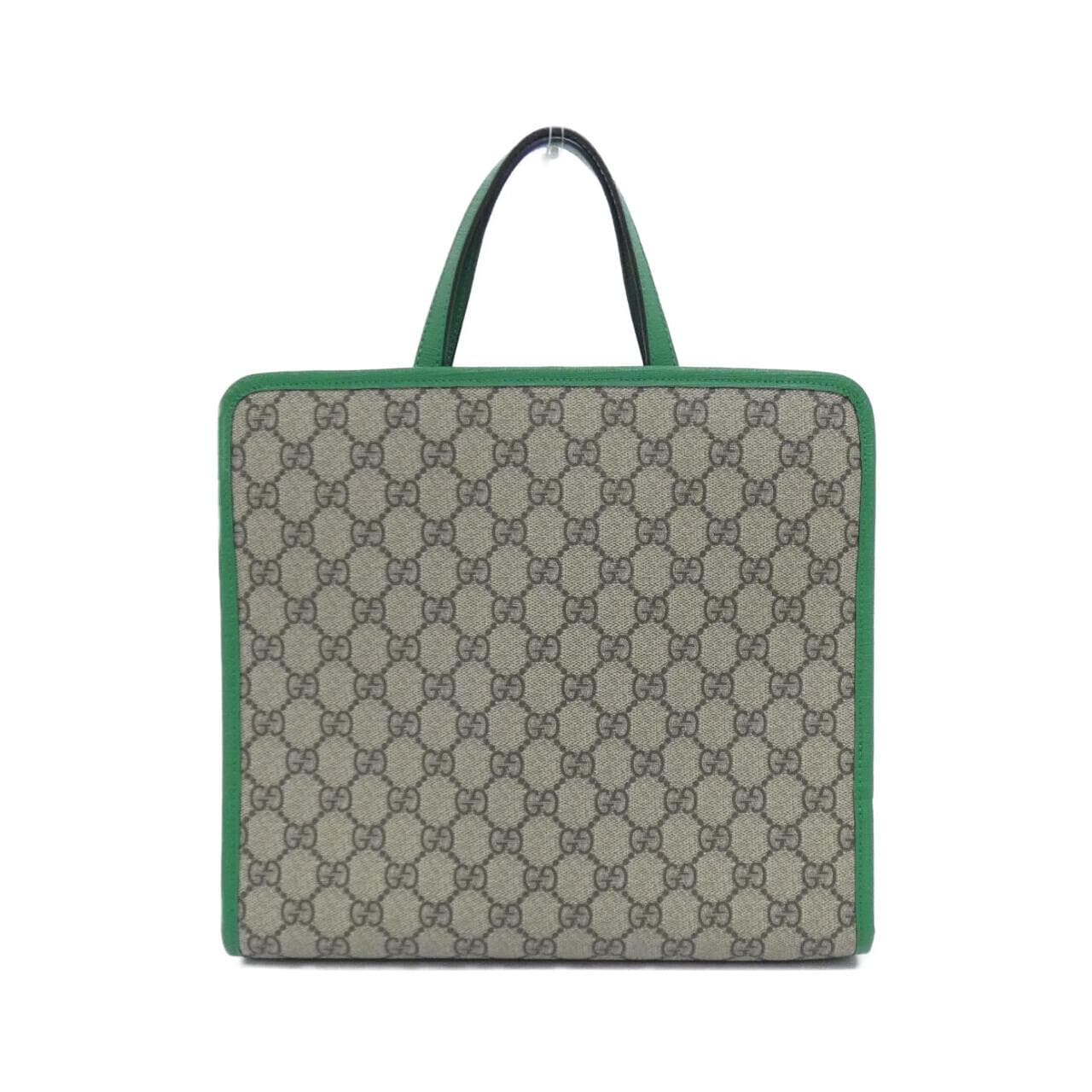 GUCCI 605662 Bag Canvas 米色 帆布 中古品A - 縮圖 2