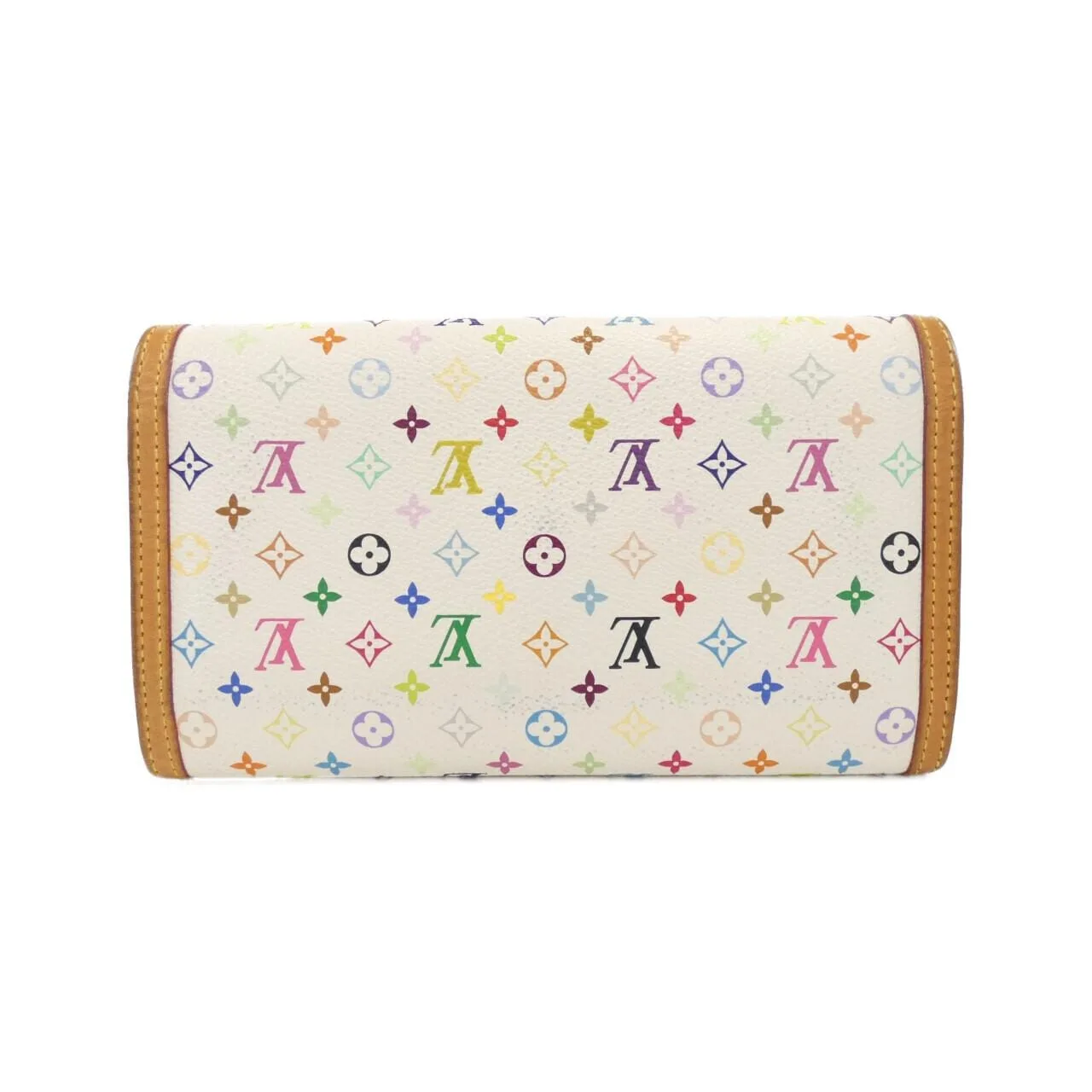LOUIS VUITTON M92659 Wallet Canvas Multicolor 帆布 中古品B - 縮圖 2
