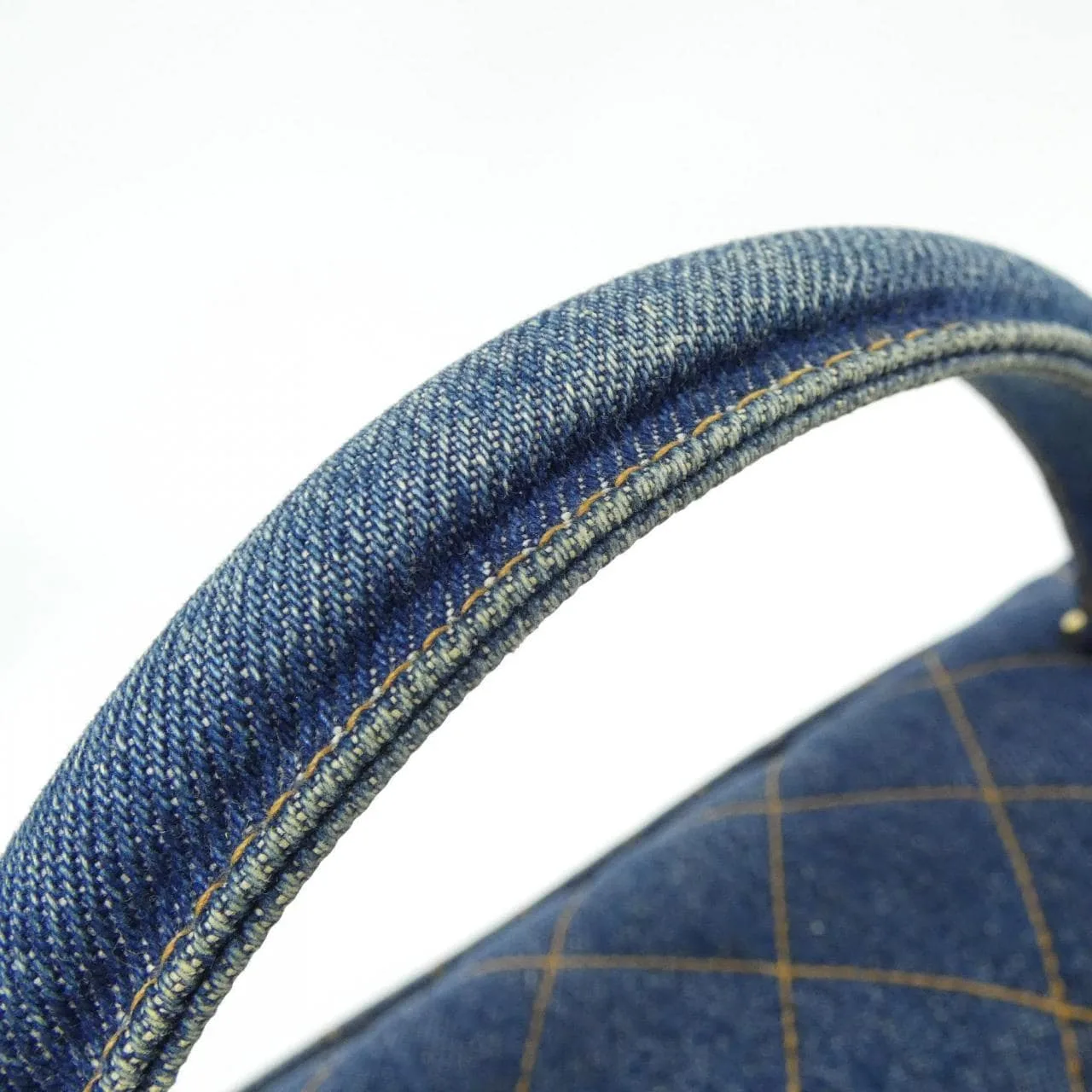 CHANEL Matelasse 12397 Handbag Denim Blue Denim - Thumbnail 5