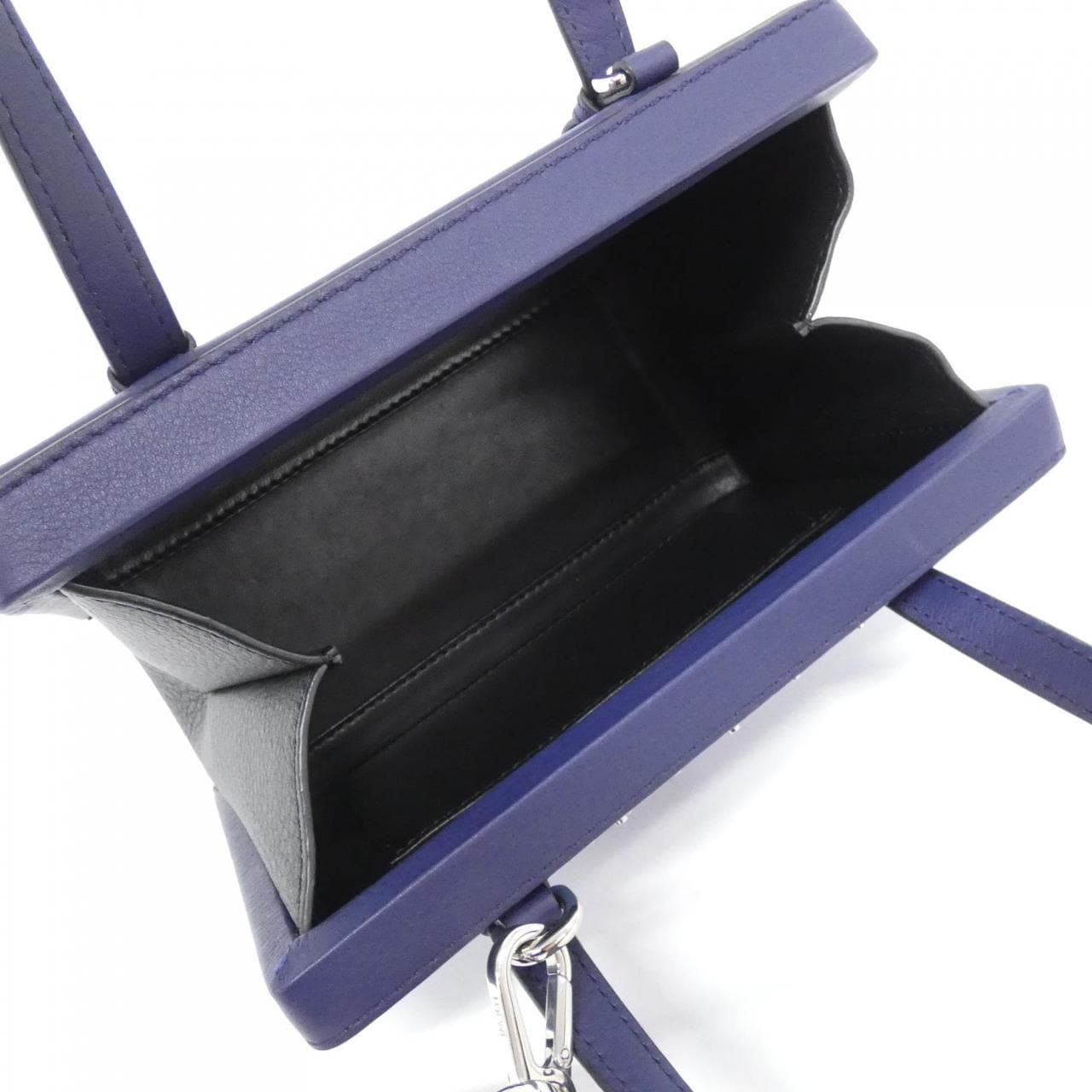 LOEWE 309 31 W85 Bag Leather 藍色 皮革 中古品A - 縮圖 8