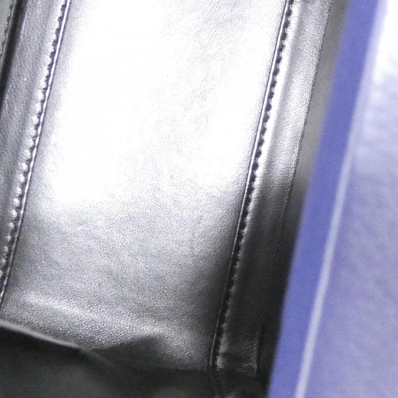 LOEWE 309 31 W85 Bag Leather 藍色 皮革 中古品A - 縮圖 9