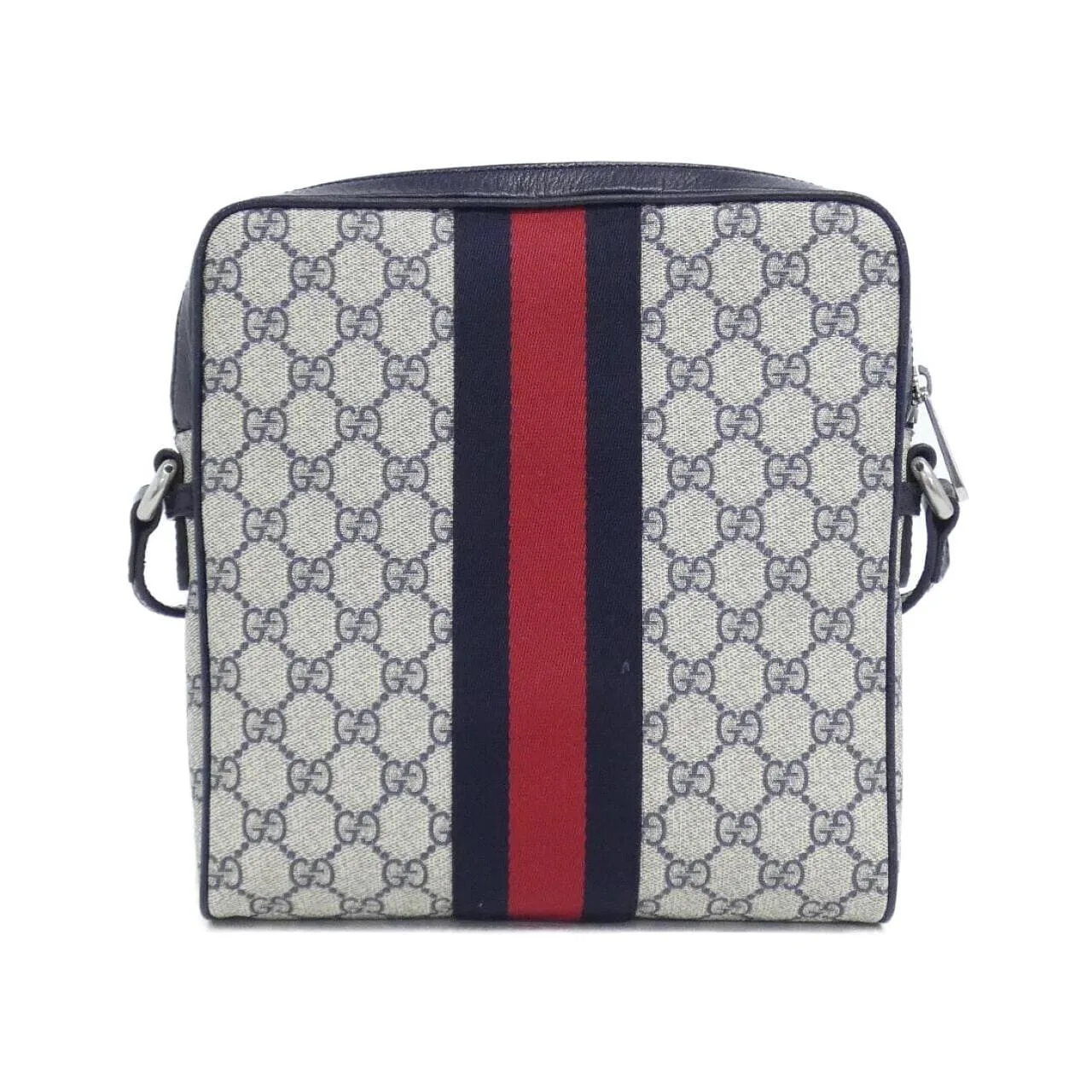 GUCCI Ophidia 547926 96IWN Shoulder Canvas 黑色 帆布 中古品A - 縮圖 2